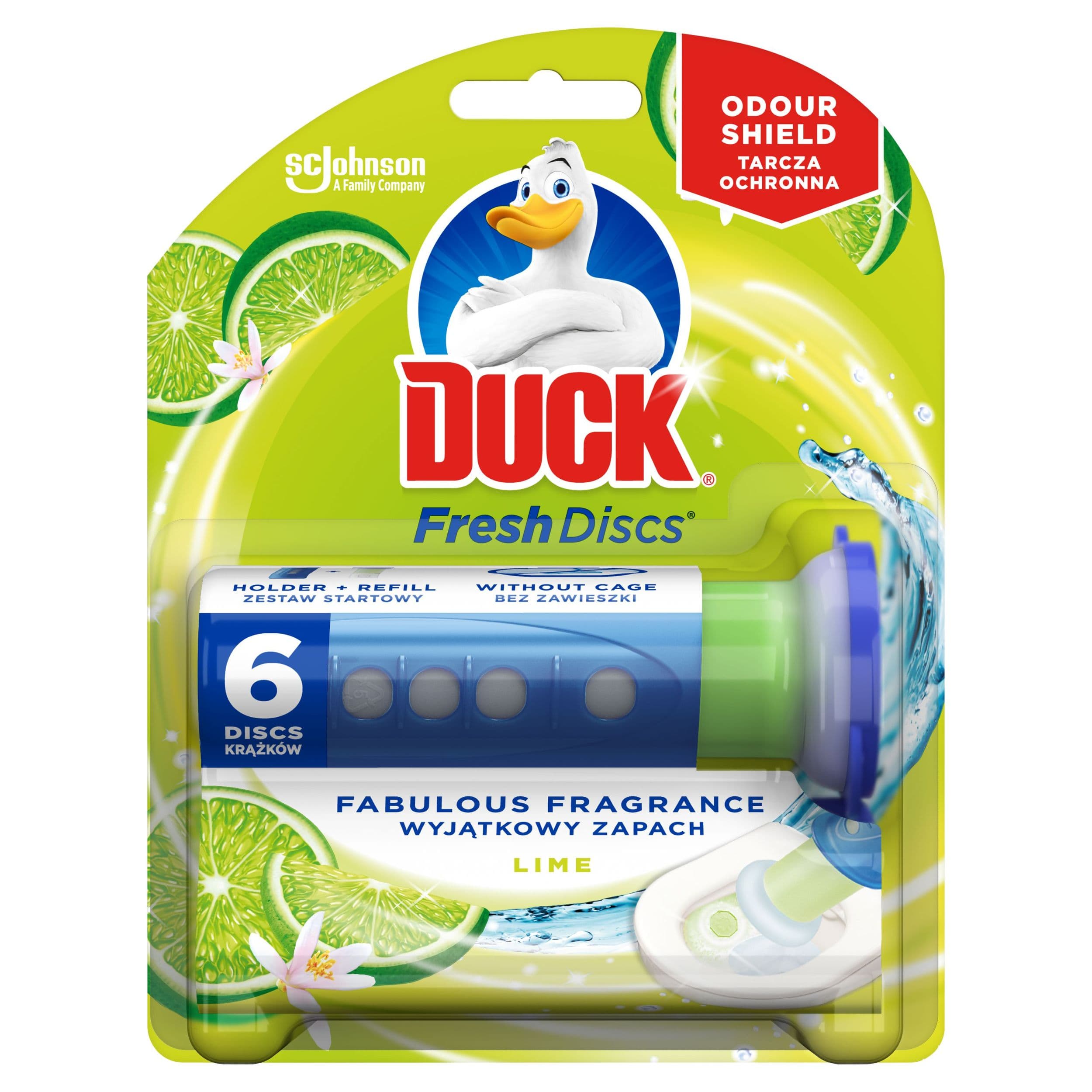 Duck Fresh Discs čistič WC limetka 36 ml