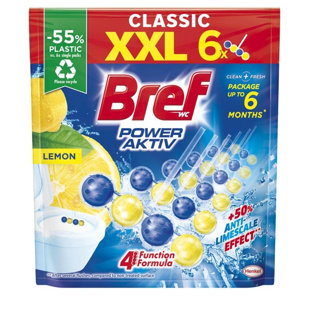 Bref Power Aktiv Lemon 6x50g