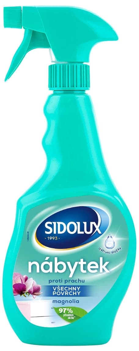 Sidolux M proti prachu s vůní Magnolia rozprašovač 400 ml