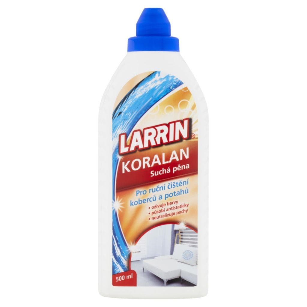 Larrin Koralan Suchá pěna pro ruční čištění koberců a potahů 500 ml