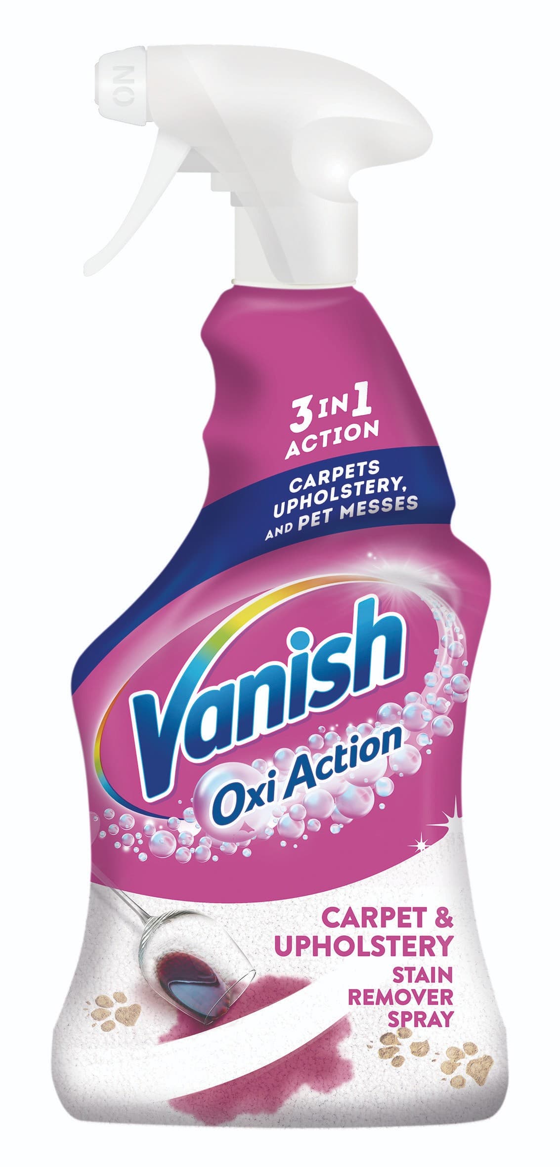 Vanish Oxi Action Sprej 3v1 na čištění koberců a čalounění 500 ml