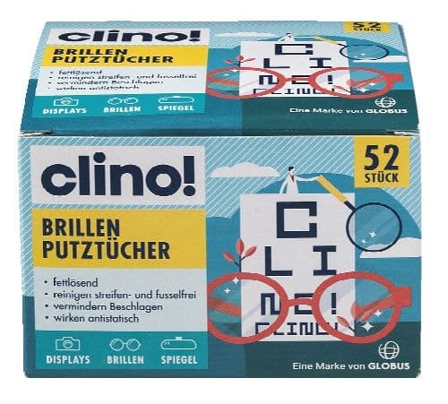 Clino! Ubrousky na brýle 52 ks