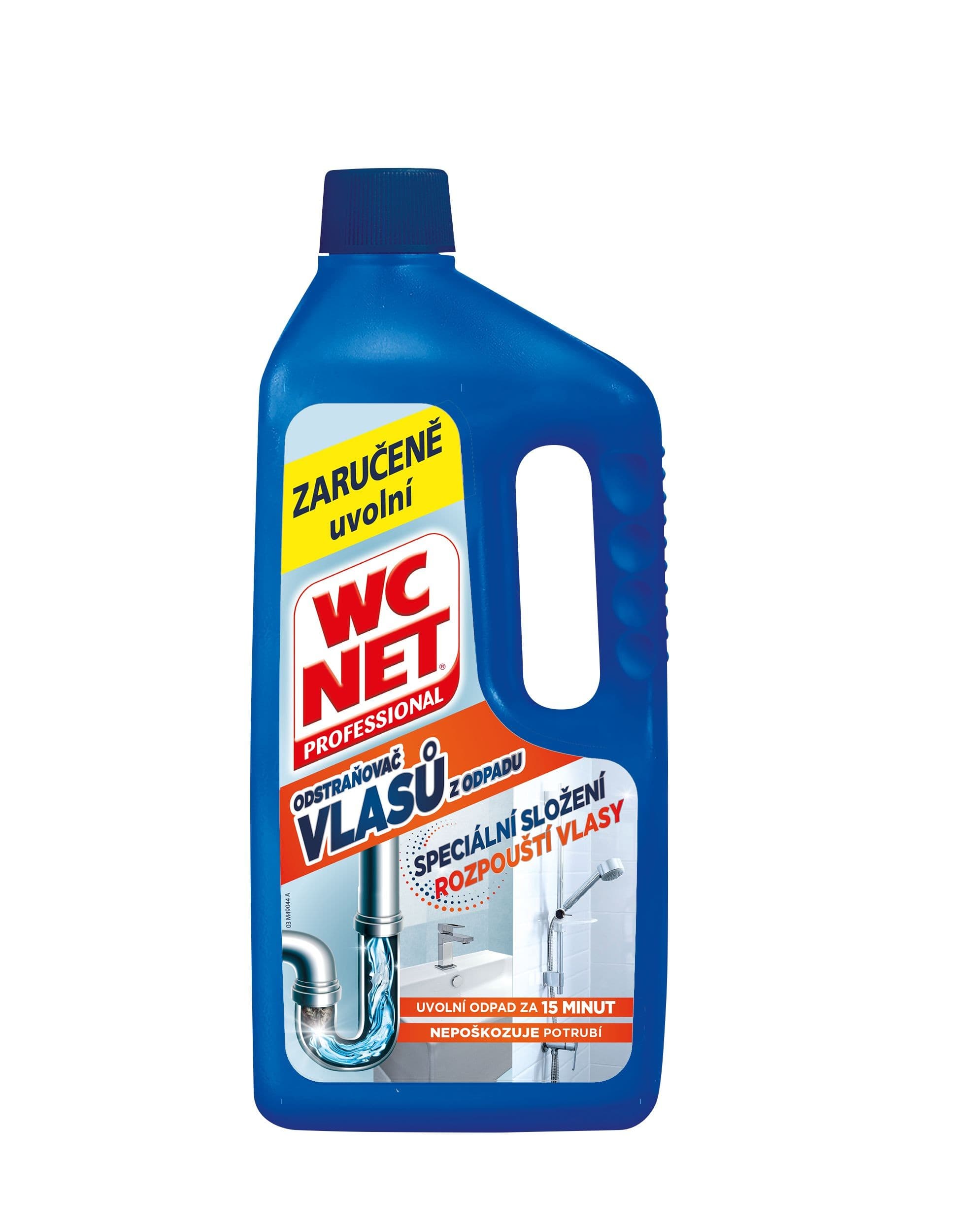 WC Net hair gel odstraňovač vlasu z odpadu 1000 ml
