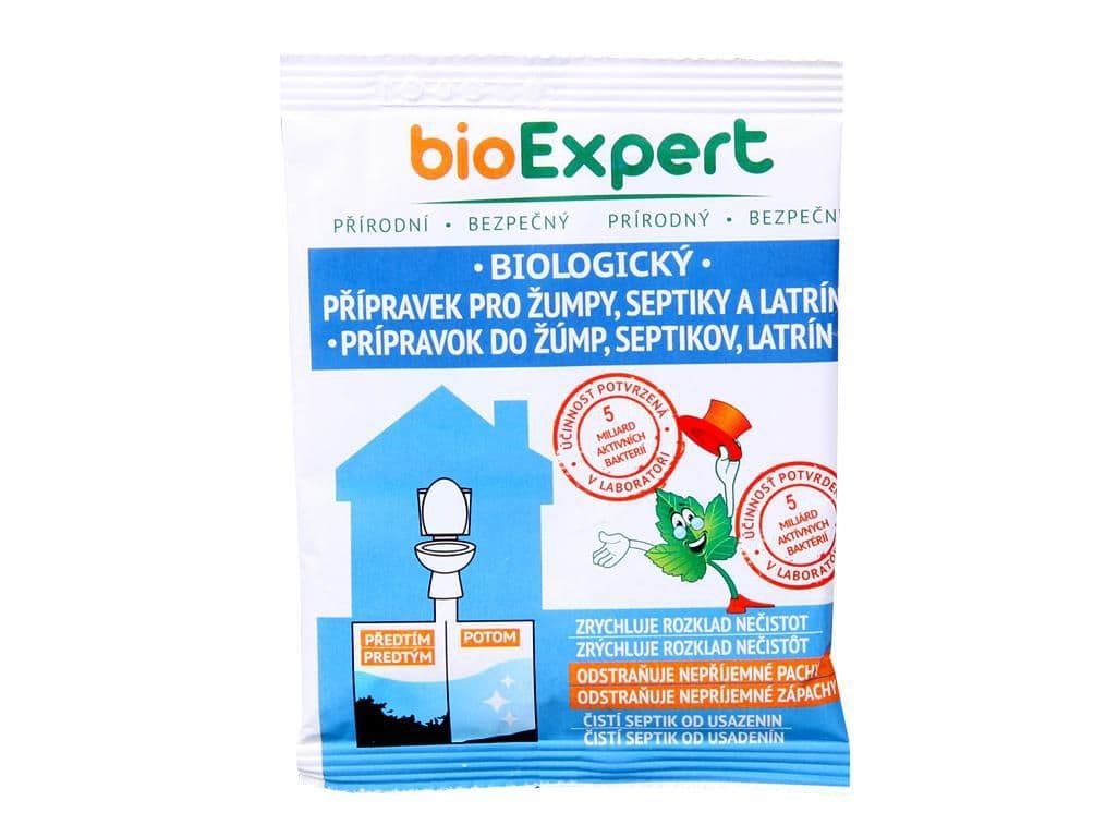 Přípravek biologický BIOEXPERT do septiku 25g