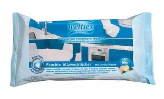 Wetties Ubrousky univerzální citrus 80 ks