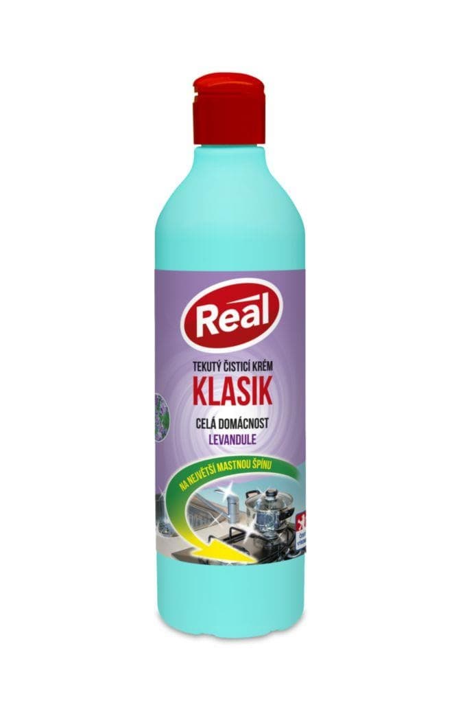 Real Klasik levandule univerzální tekutý čisticí krém 600 g