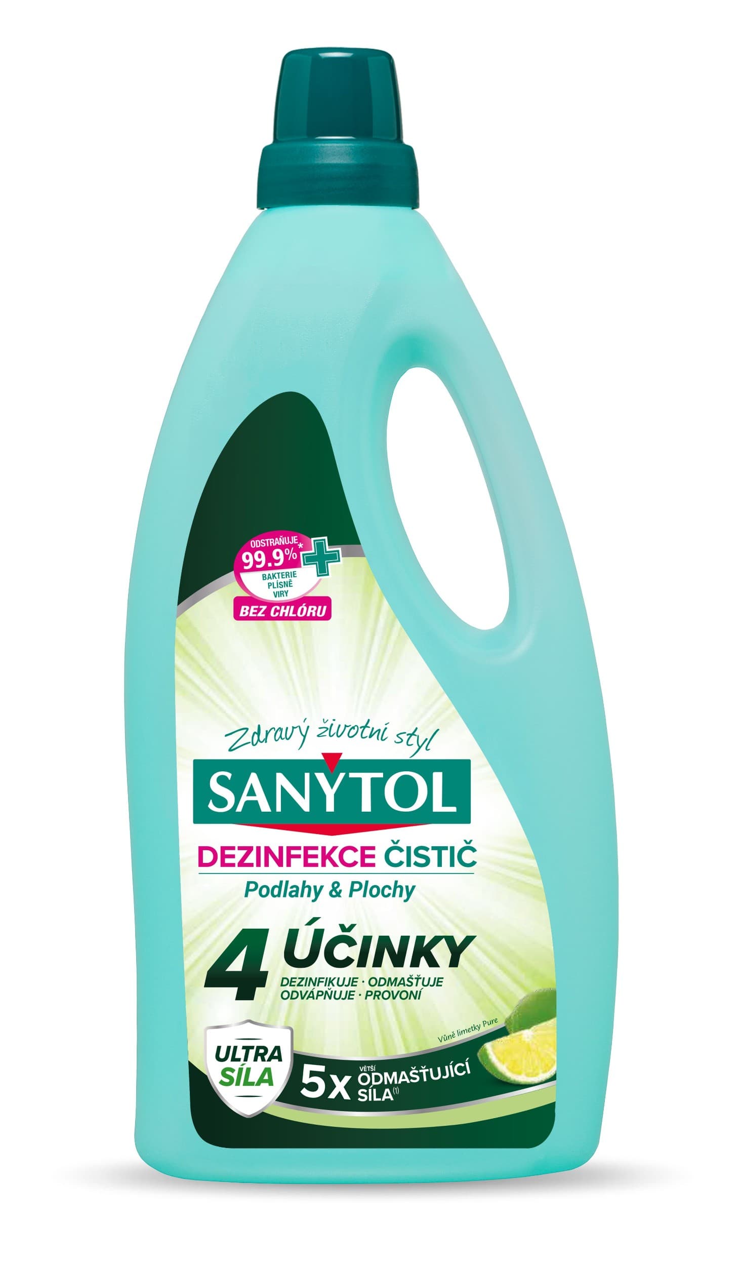 Sanytol dezinfekční čistič 4 účinky 1000ml