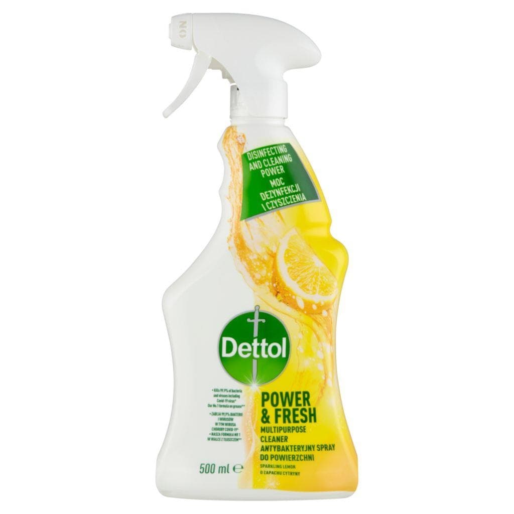Dettol Antibakteriální sprej na povrchy Citron a Limeta 500ml