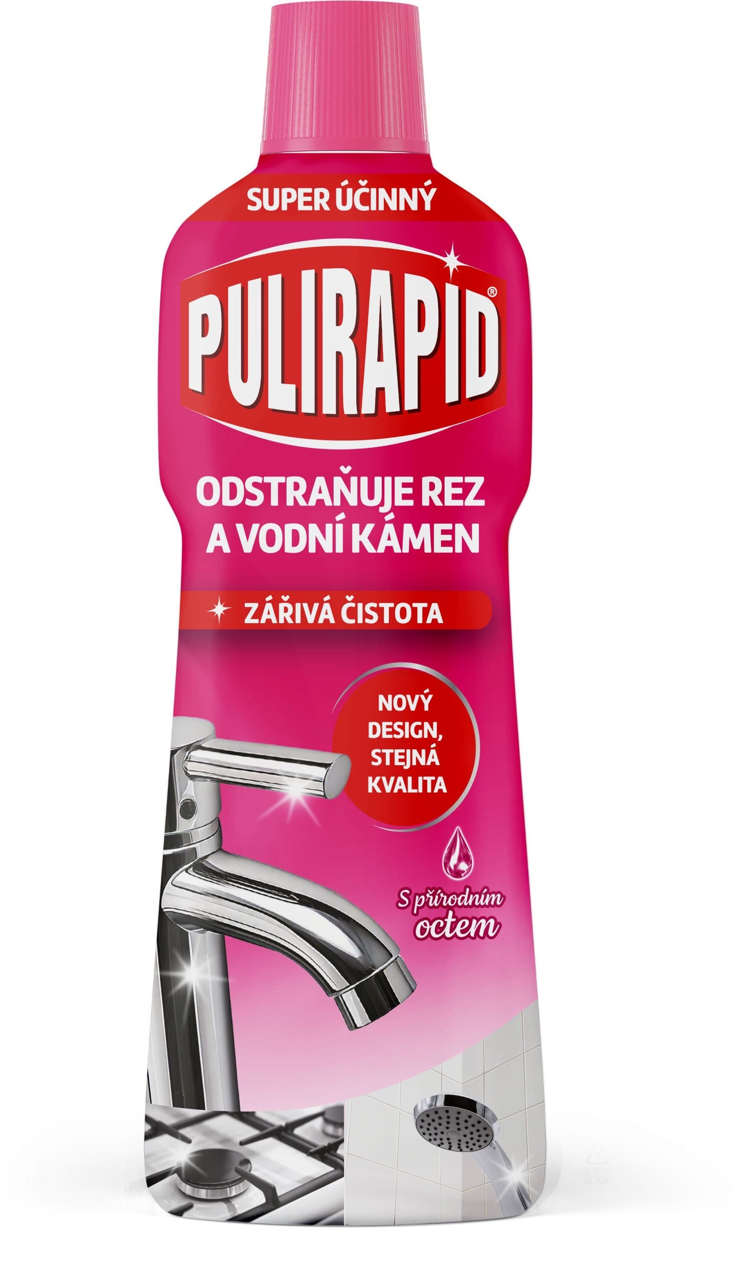 Pulirapid s octem na vodní kámen 750 ml