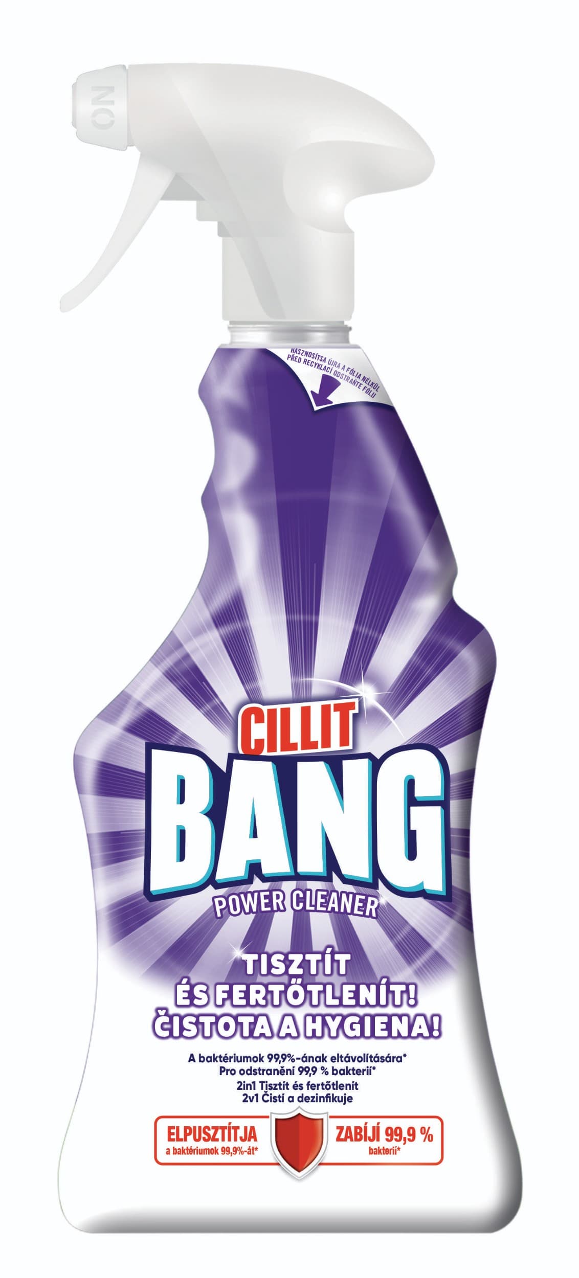 Cillit Bang Čisticí a dezinfekční sprej 750ml