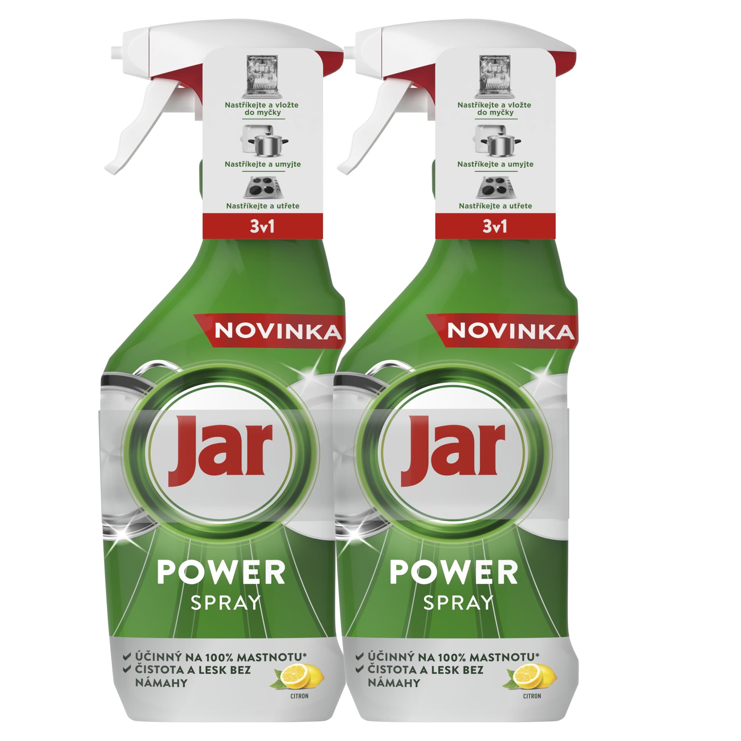 Jar Power Spray Fresh Citrus 2x500ml