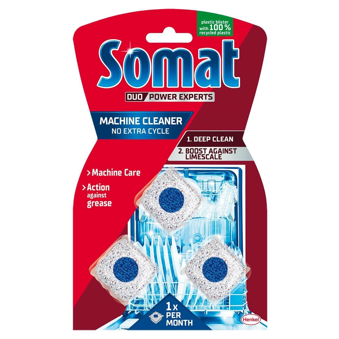 Somat Čistič myčky nádobí 3x20 g