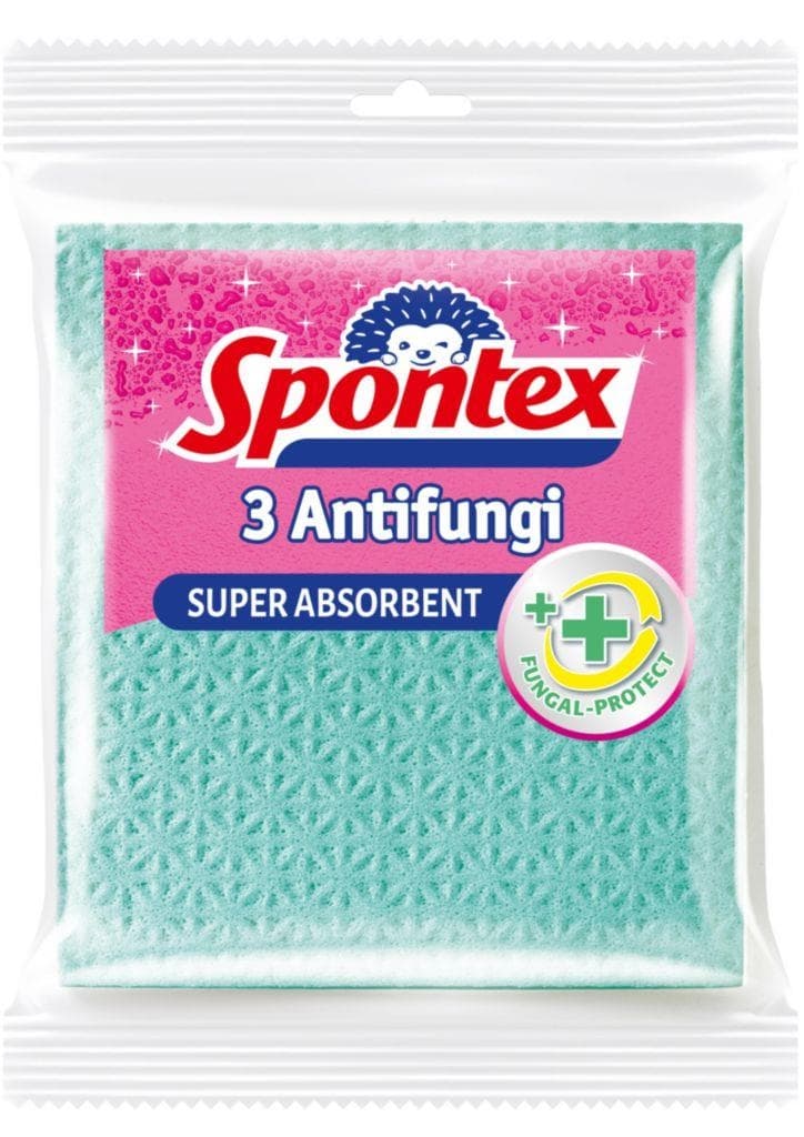 Spontex Houbová utěrka Antifungi 3ks