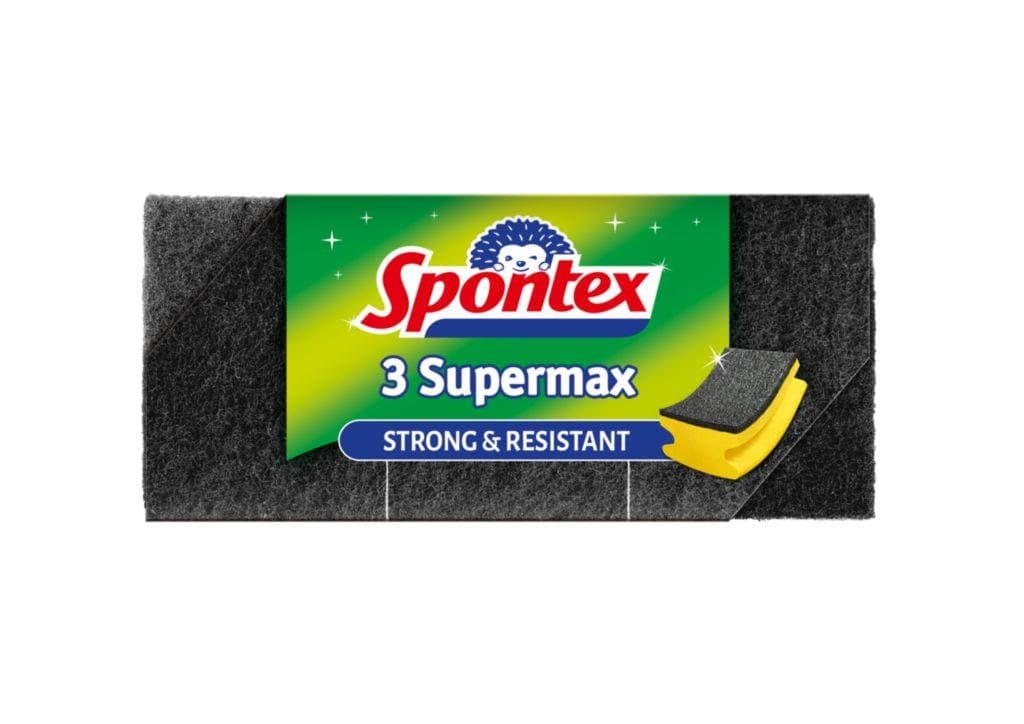Spontex 3 Super Max Houba tvarovaná 3 ks