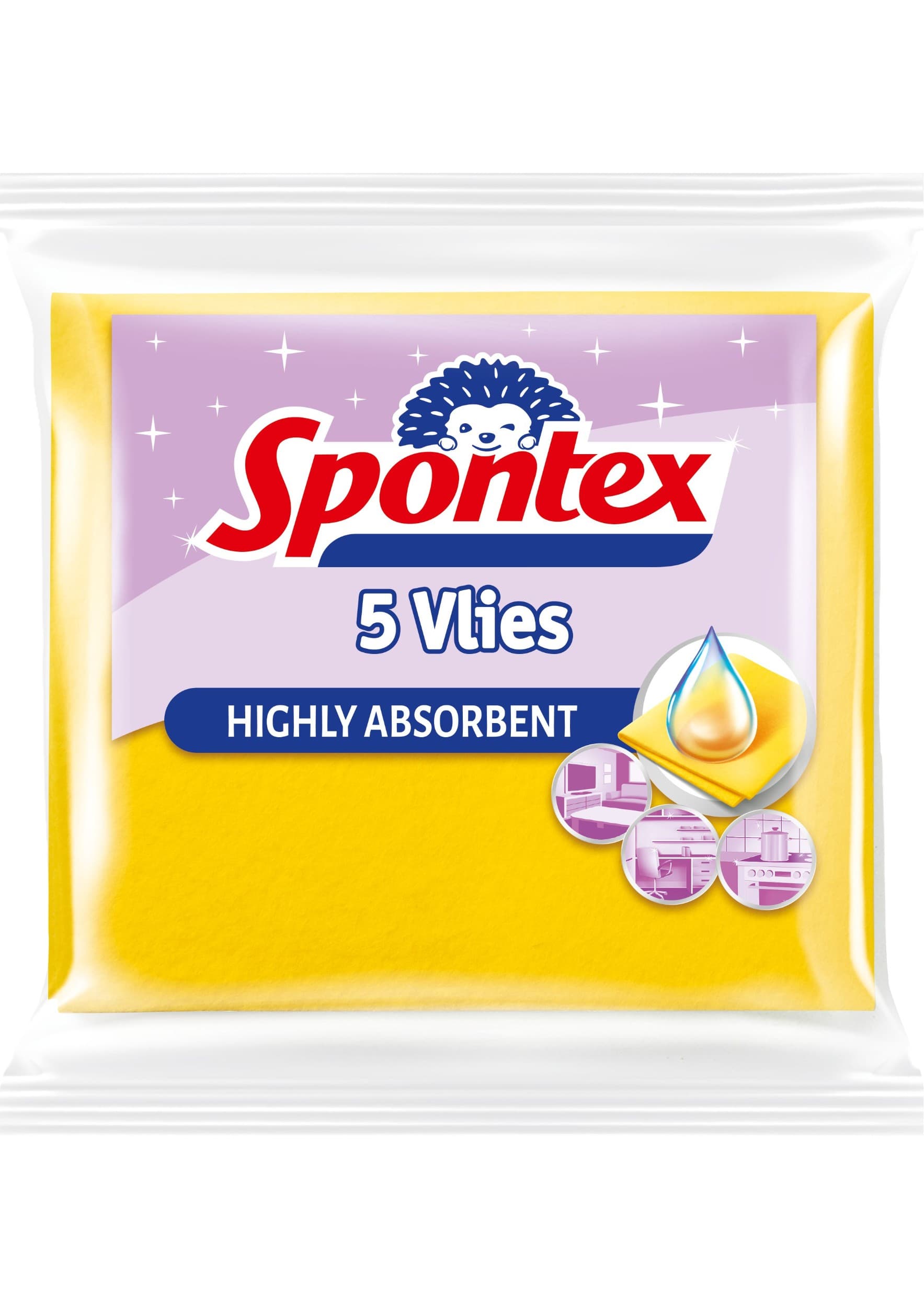 Spontex Rychloutěrka Vlies 5ks