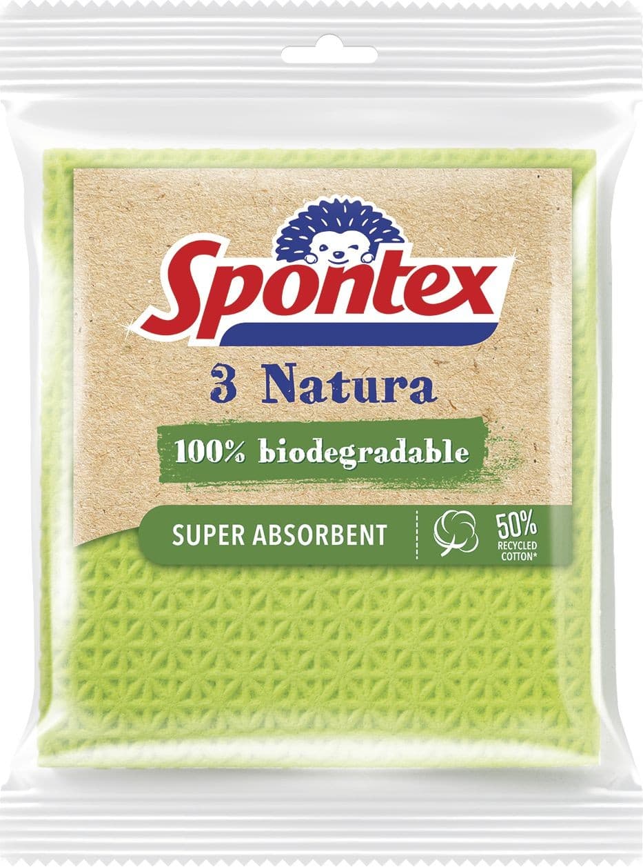 Houbová utěrka natura Spontex 1 ks