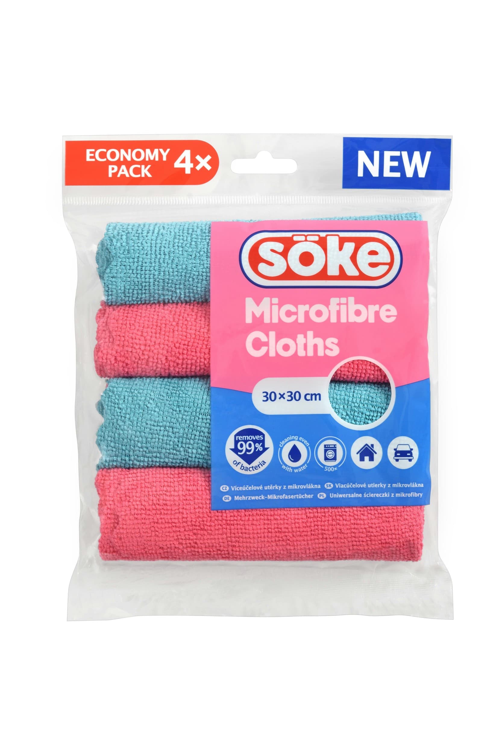 Spontex Mikroutěrka SÖKE 4 ks