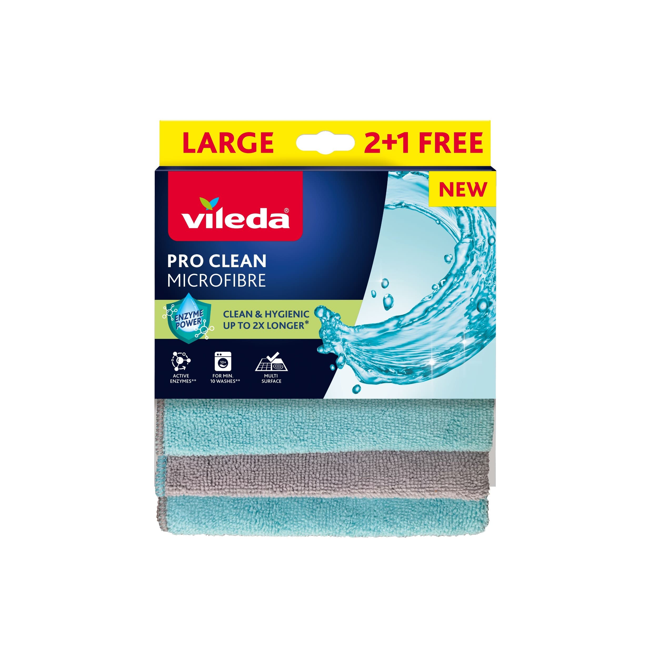 Vileda Pro Clean mikrohadřík 2+1ks