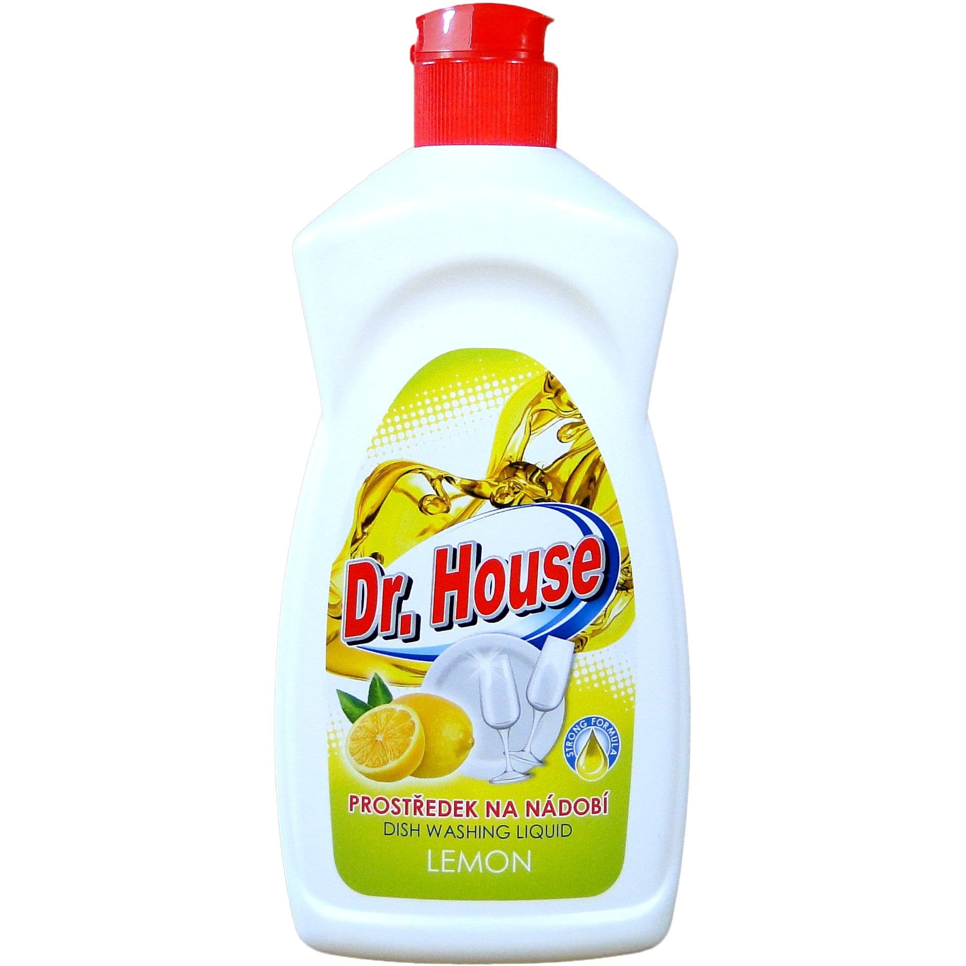 Dr. House na mytí nádobí Lemon 500 ml