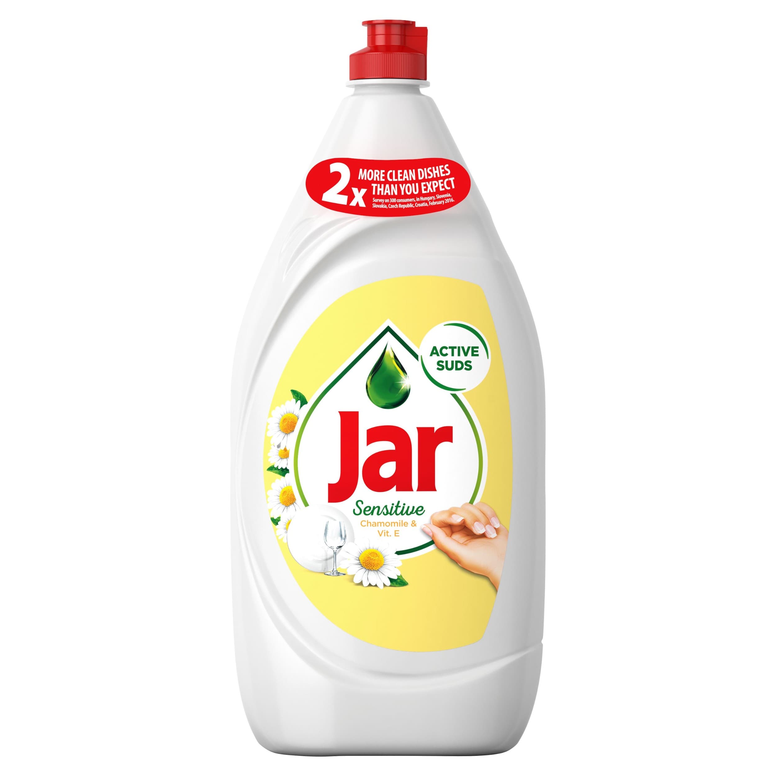 Jar Sensitive Chamomile & Vit E prostředek na mytí nádobí 1350 ml