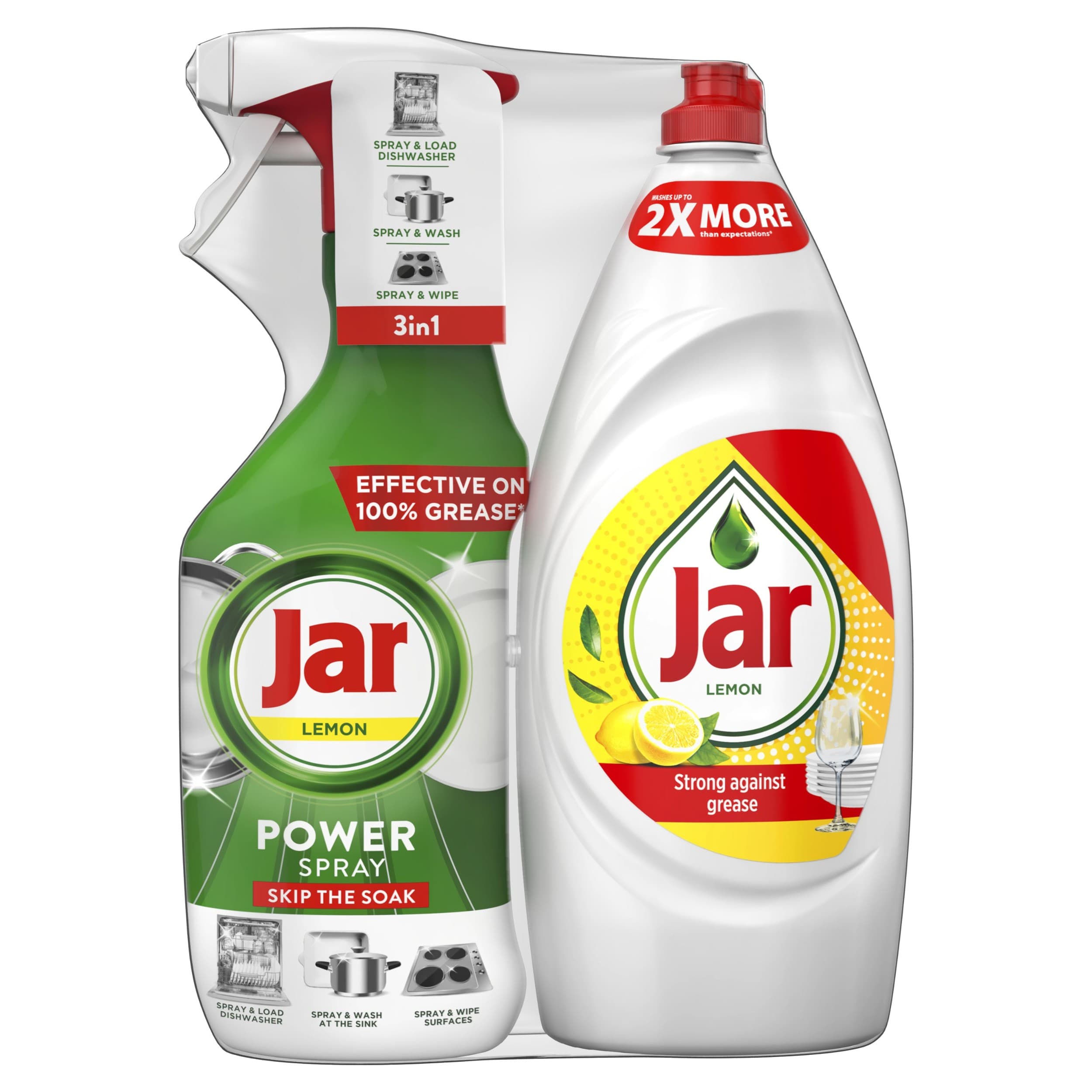 Jar Power Sprej 500ml Lemon + Jar Lemon 900ml
