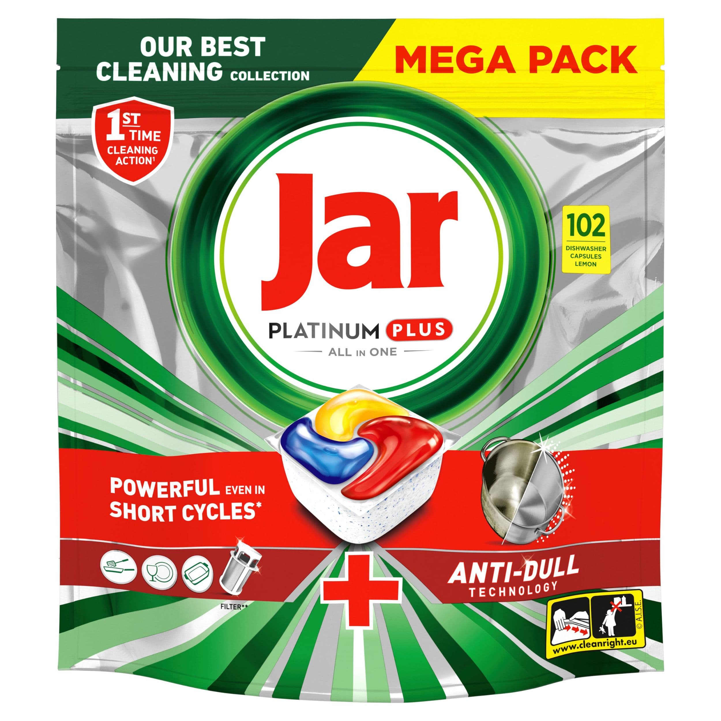 Jar Platinum Plus Kapsle Lemon 102ks