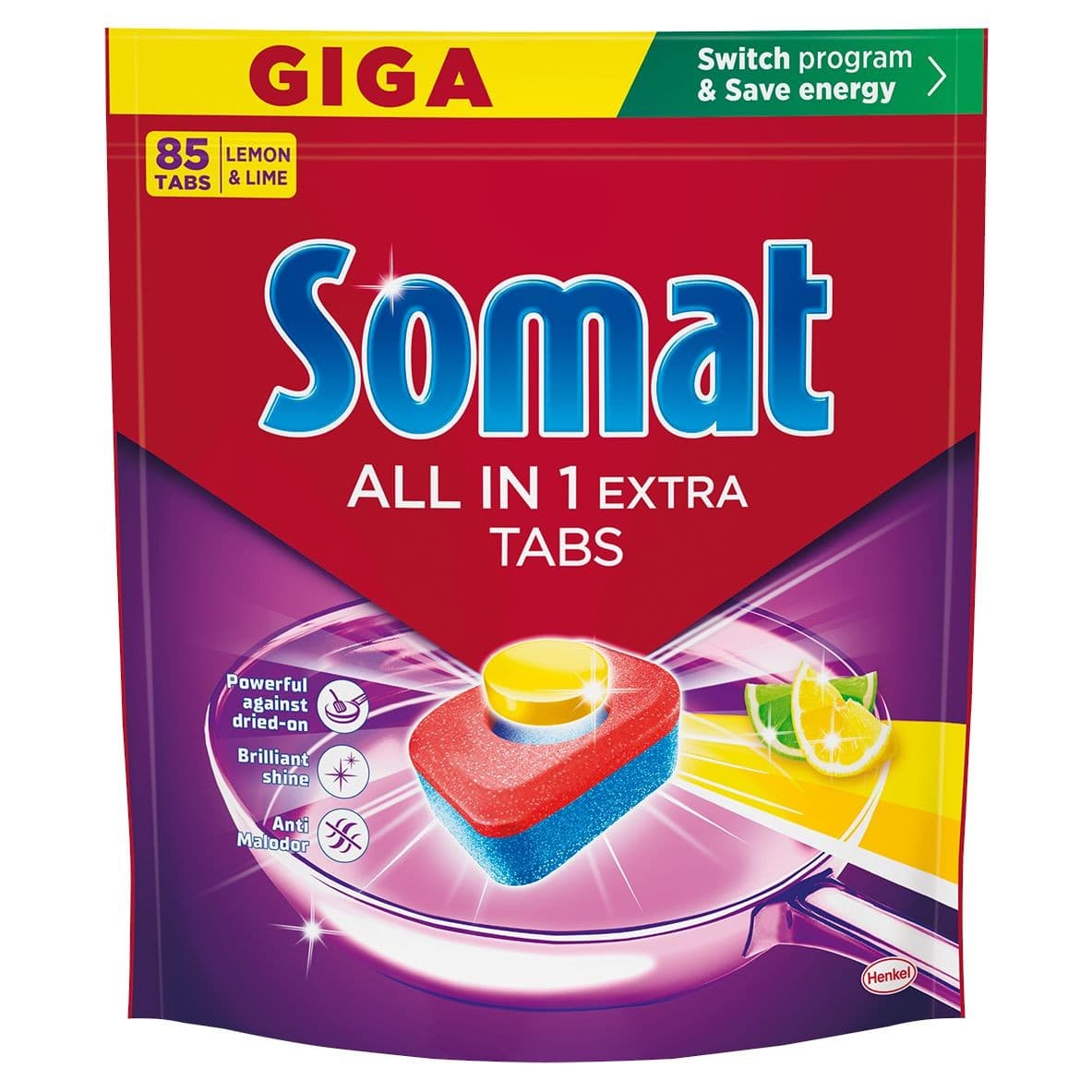 SOMAT ALL-IN-1 EXTRA LEMON 85KS