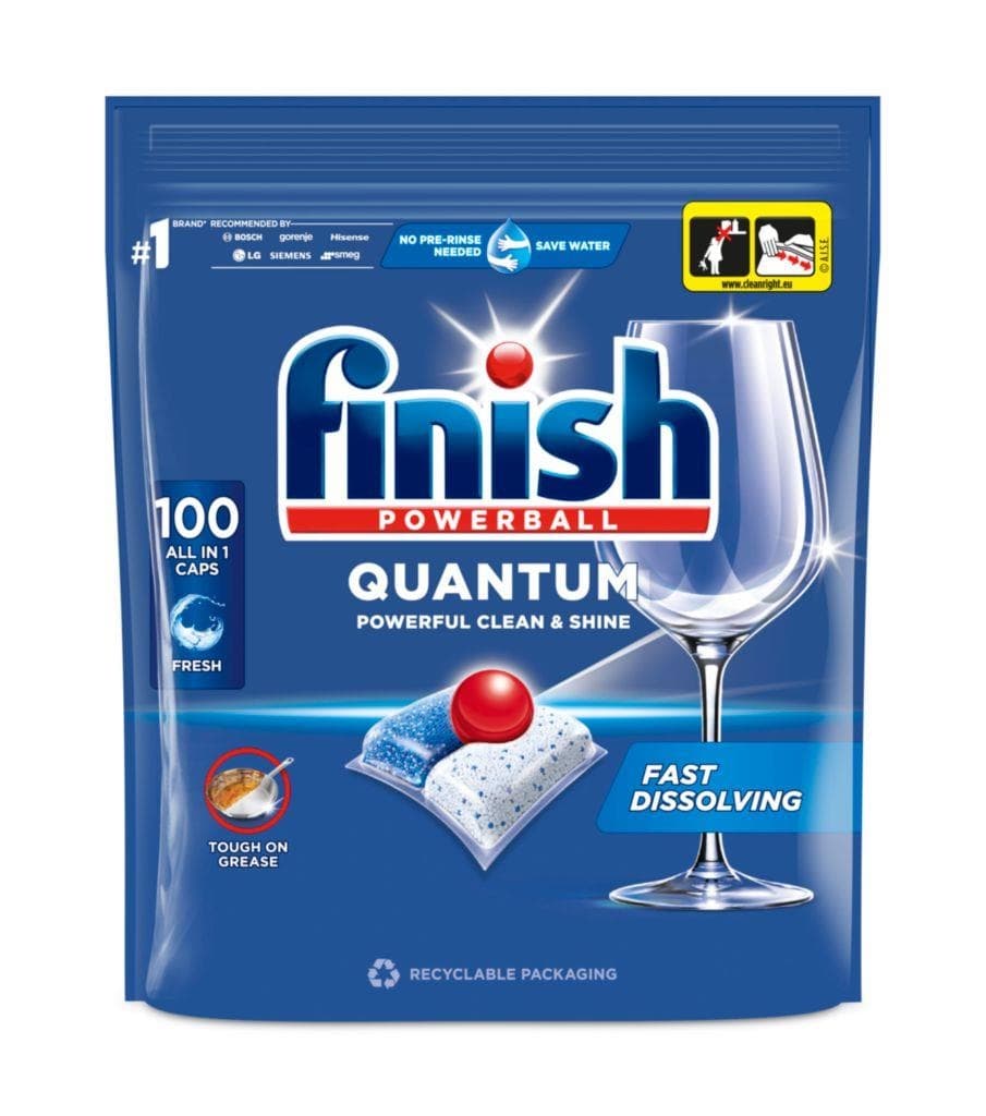Finish Powerball Quantum Tablety do myčky nádobí 1550g 100 ks