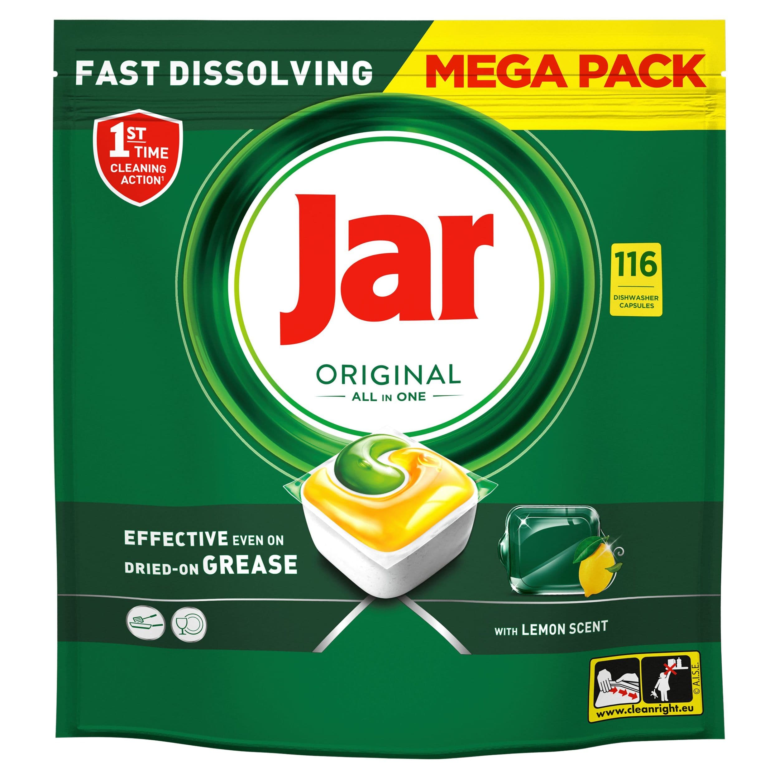 Jar All in One Kapsle Lemon 116ks