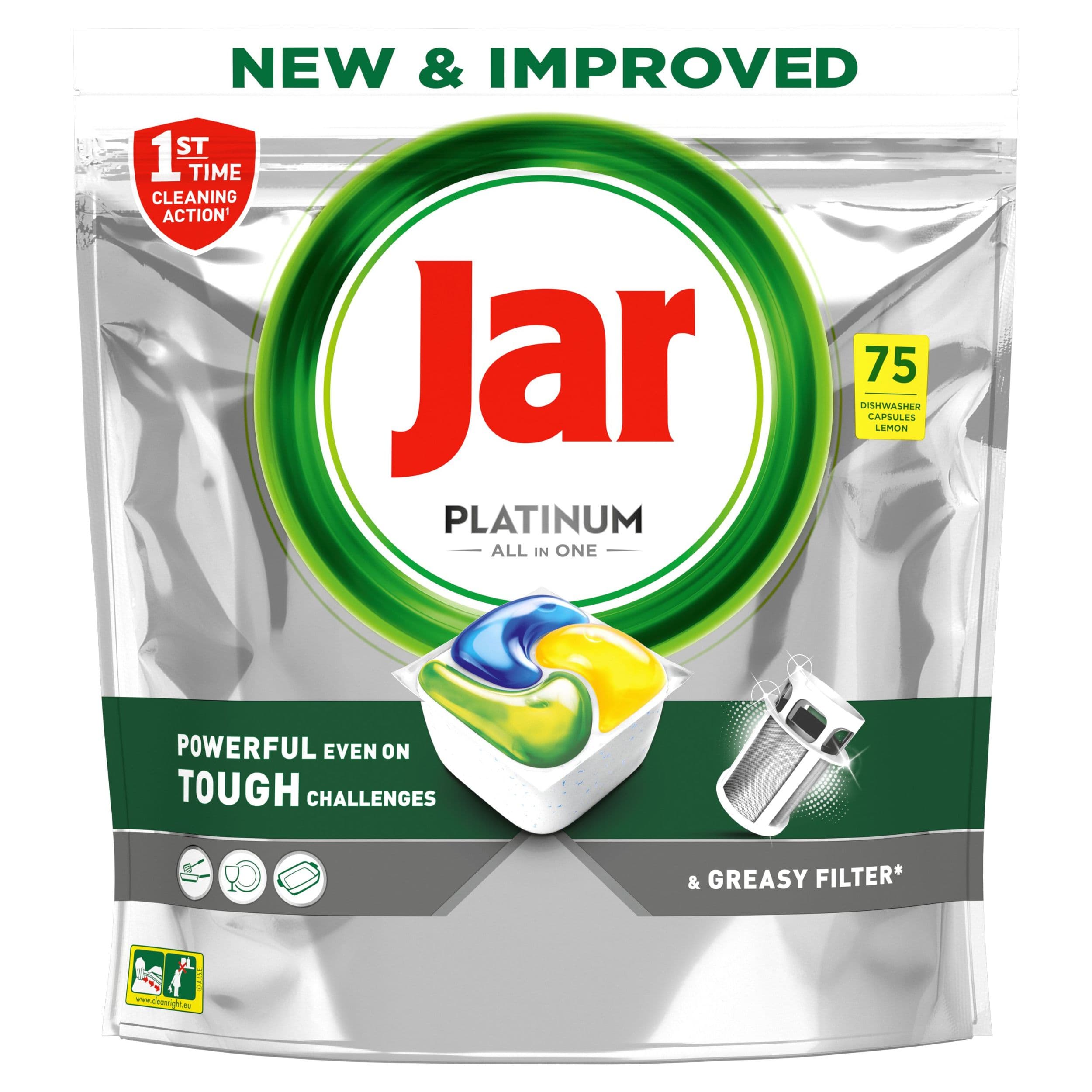 Jar Tablety Platinum Yellow 75 ks