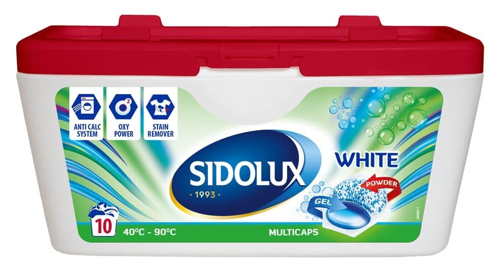 Sidolux prací kapsle white 10 ks
