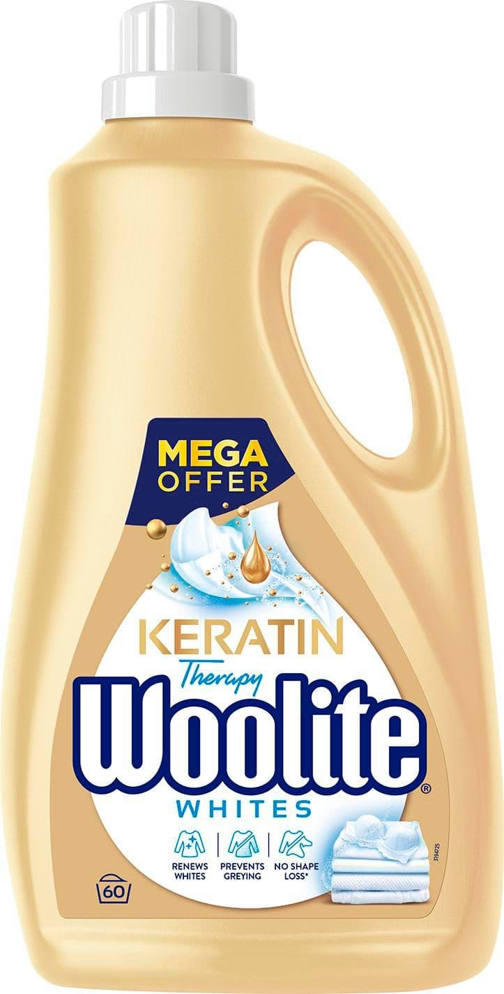 Woolite Na bílé prádlo s keratinem 3,6l 60 praní