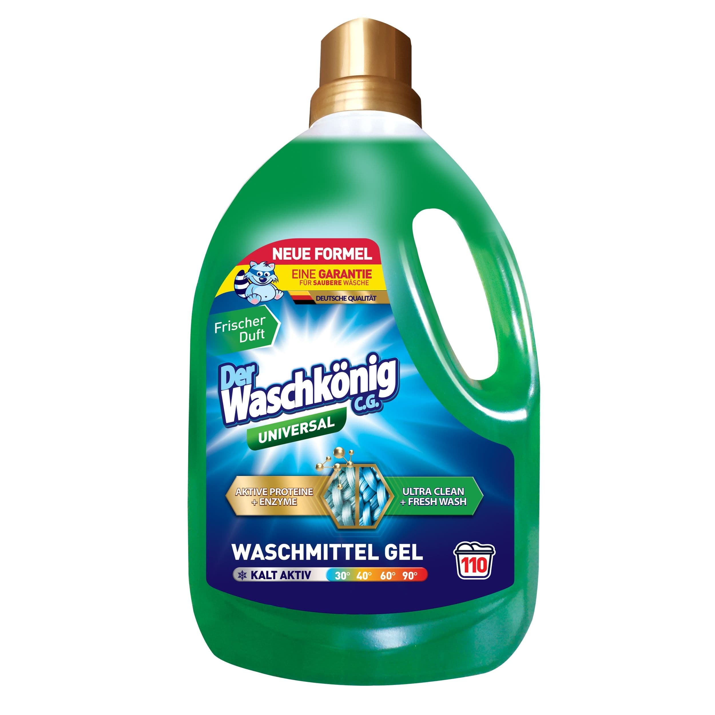 Der Waschkönig C.G. Prací gel 3,305 l Uni 110 dávek