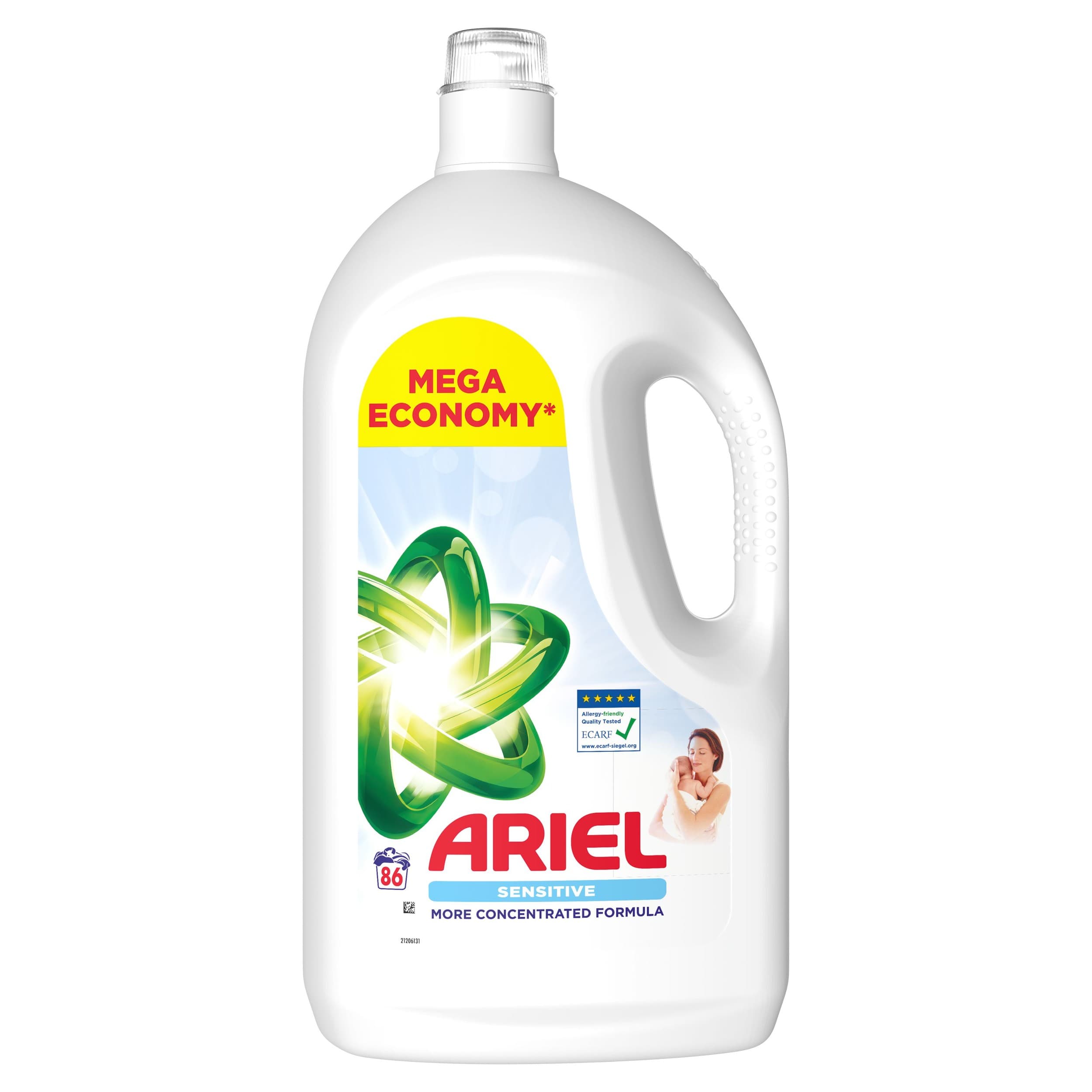 Ariel Tek Prost Sensitive Skin 3,87l 86 dávek