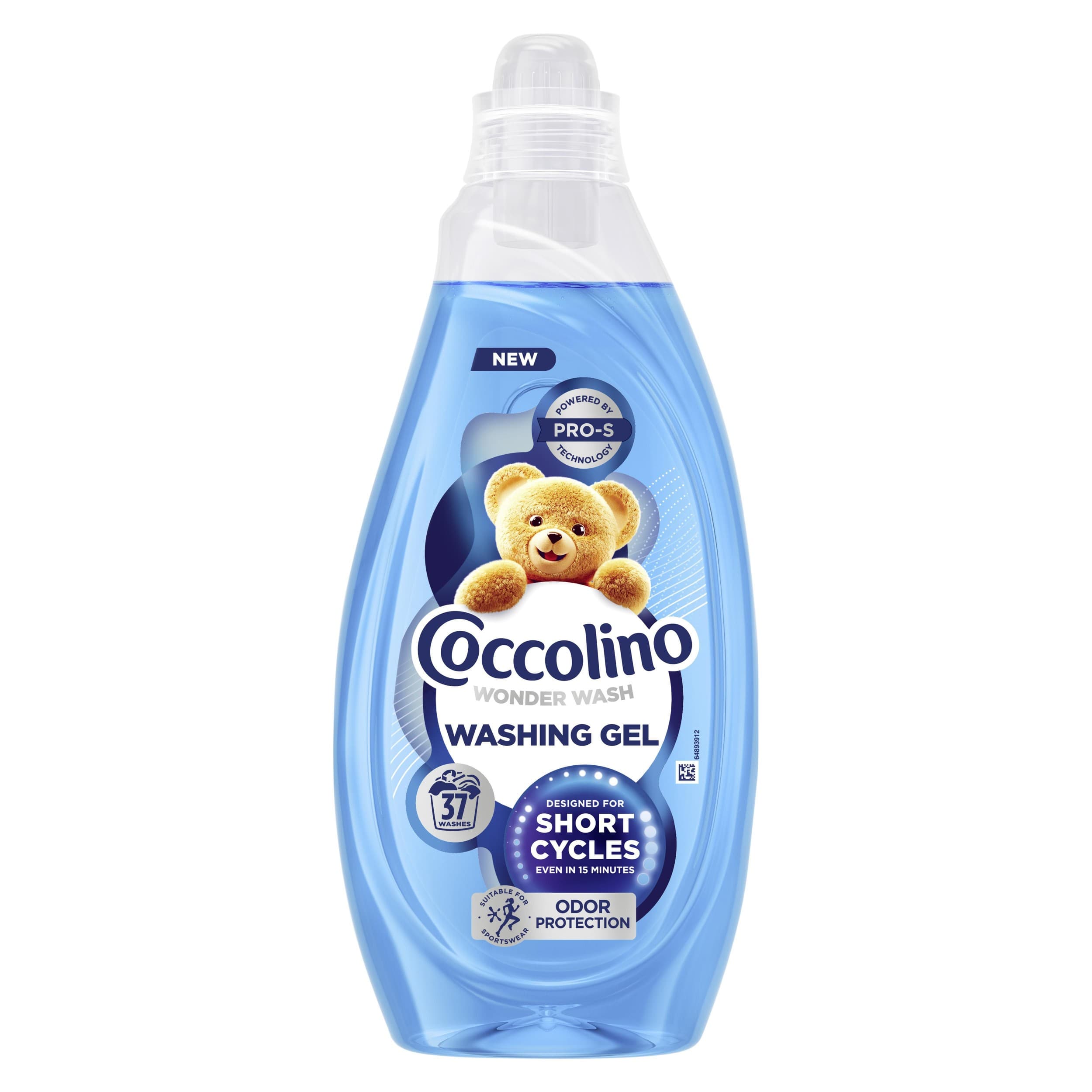 Coccolino prací gel krátký program Odour Protect 37 dávek