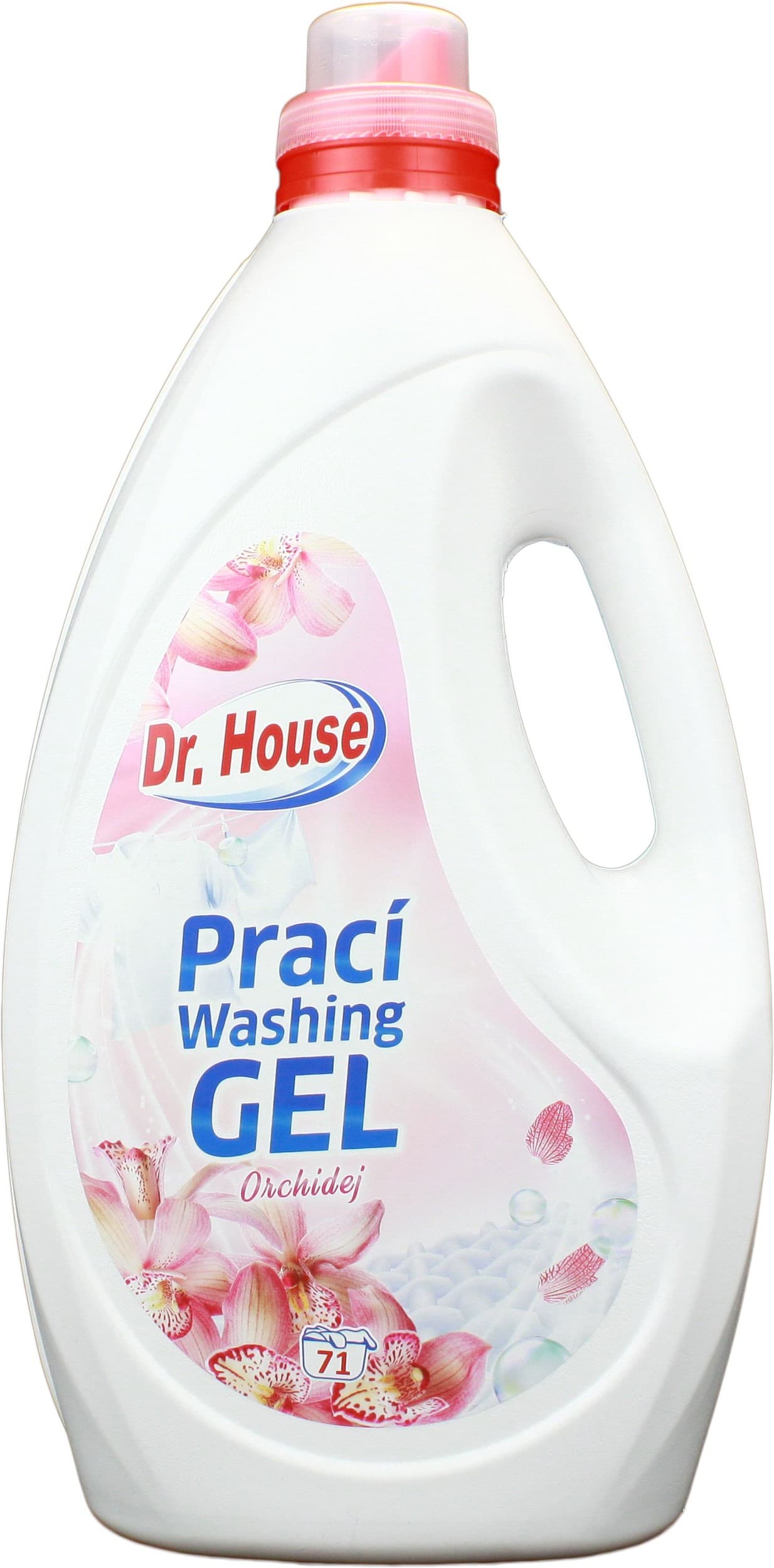 Dr. House, Gel na praní Orchidej 4,3 l 71 pracích dávek