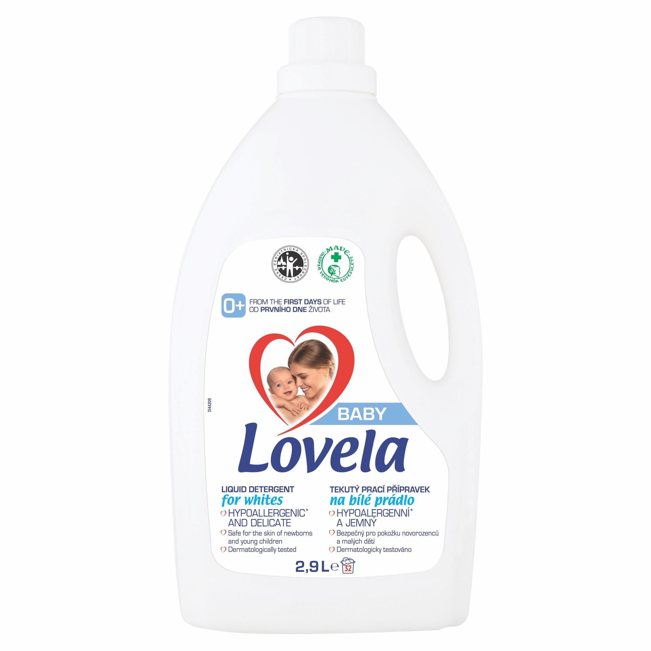 Lovela Baby Tekutý prací přípravek na bílé prádlo 2,9l 32 praní