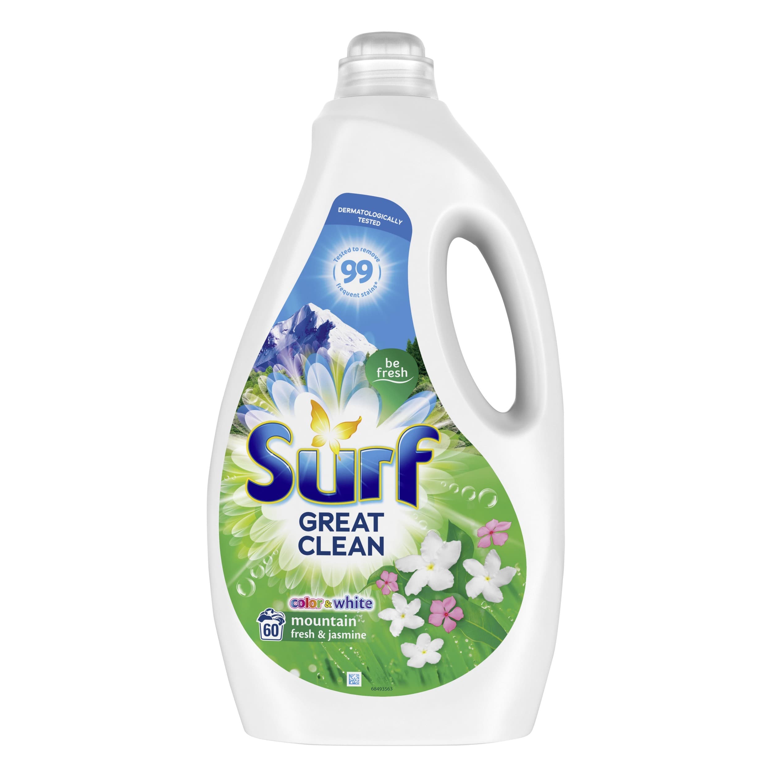 Surf Mountain Fresh Prací gel 3l 60 praní