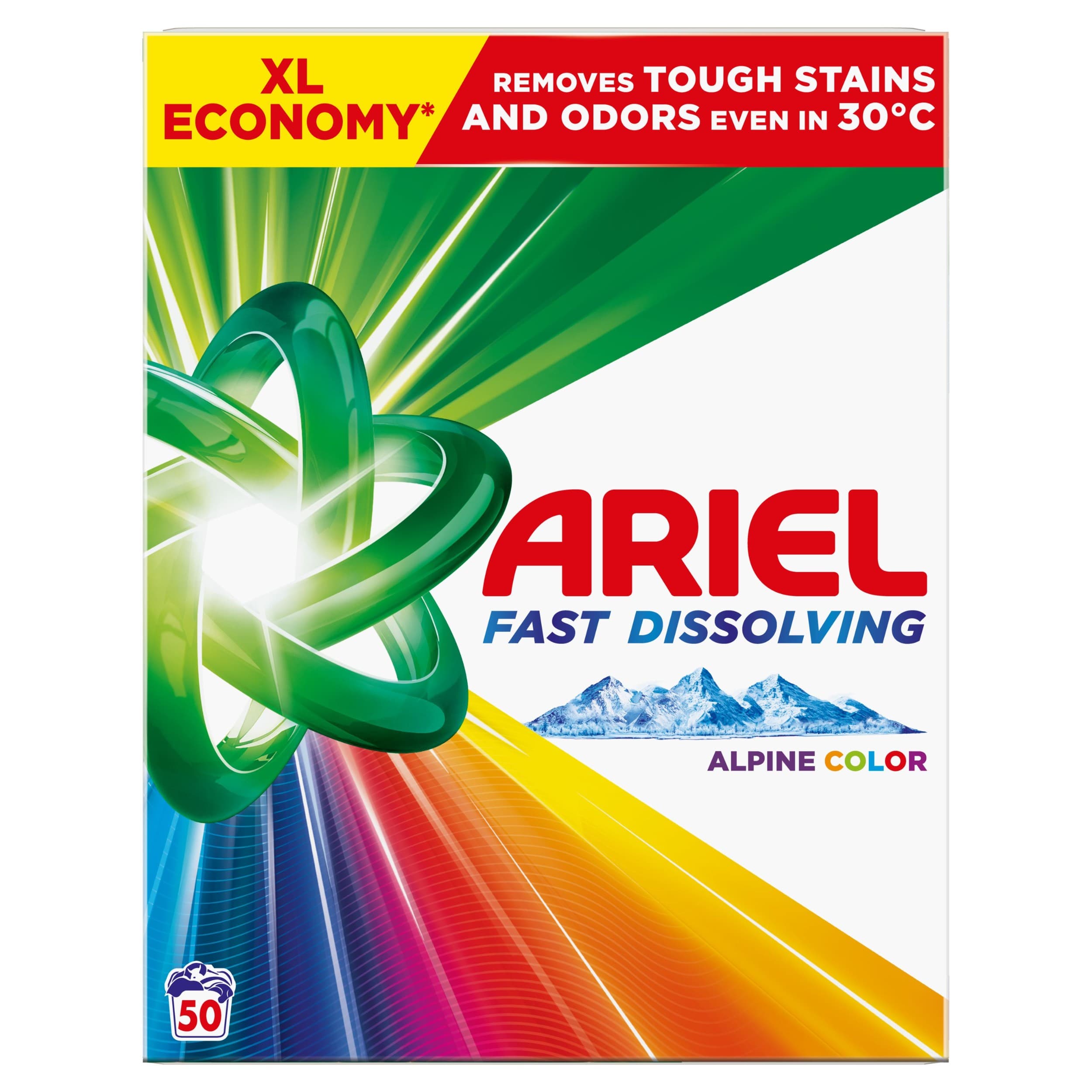Ariel Prací Prášek Color 50 Prani