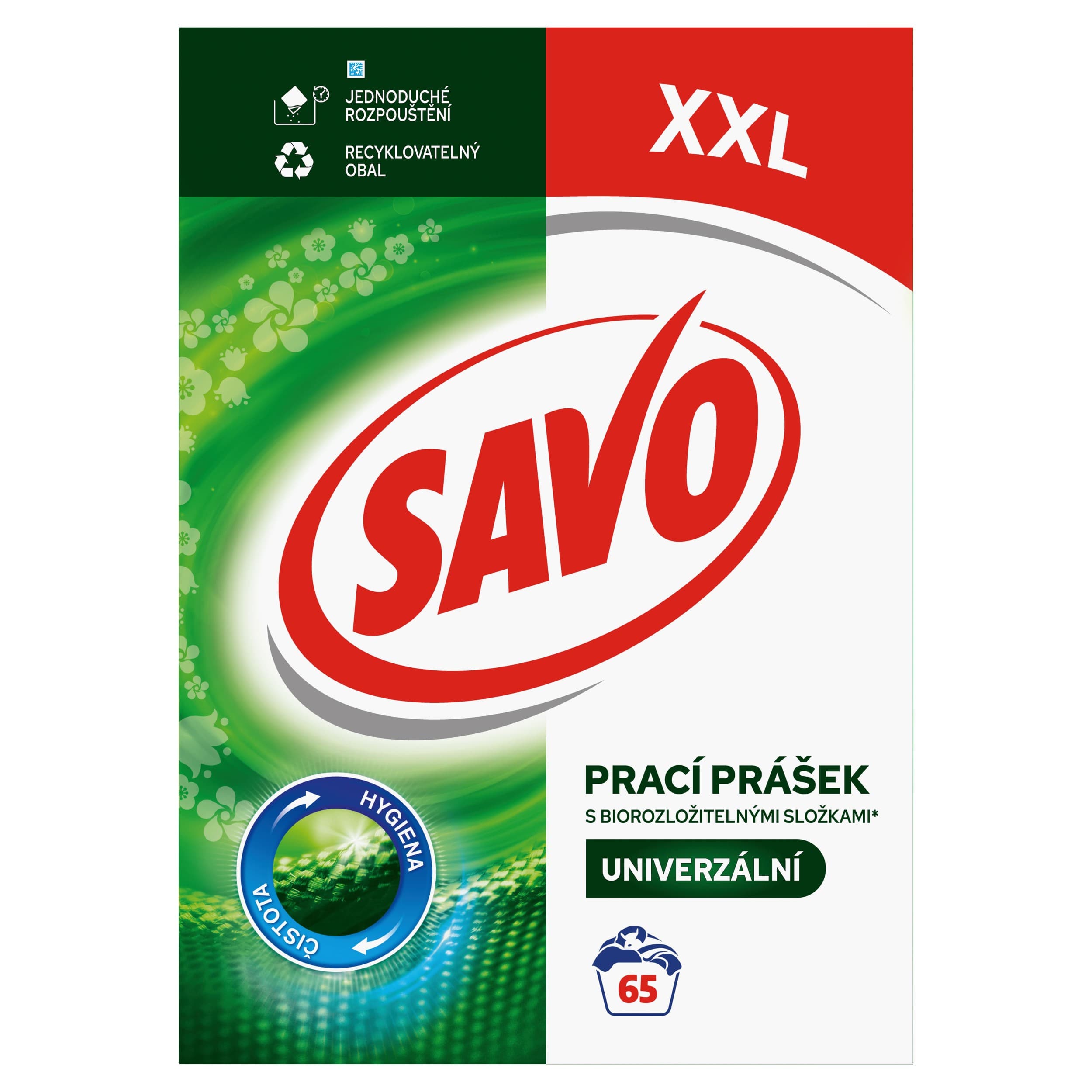 Savo prací prášek univerzální 65 praní