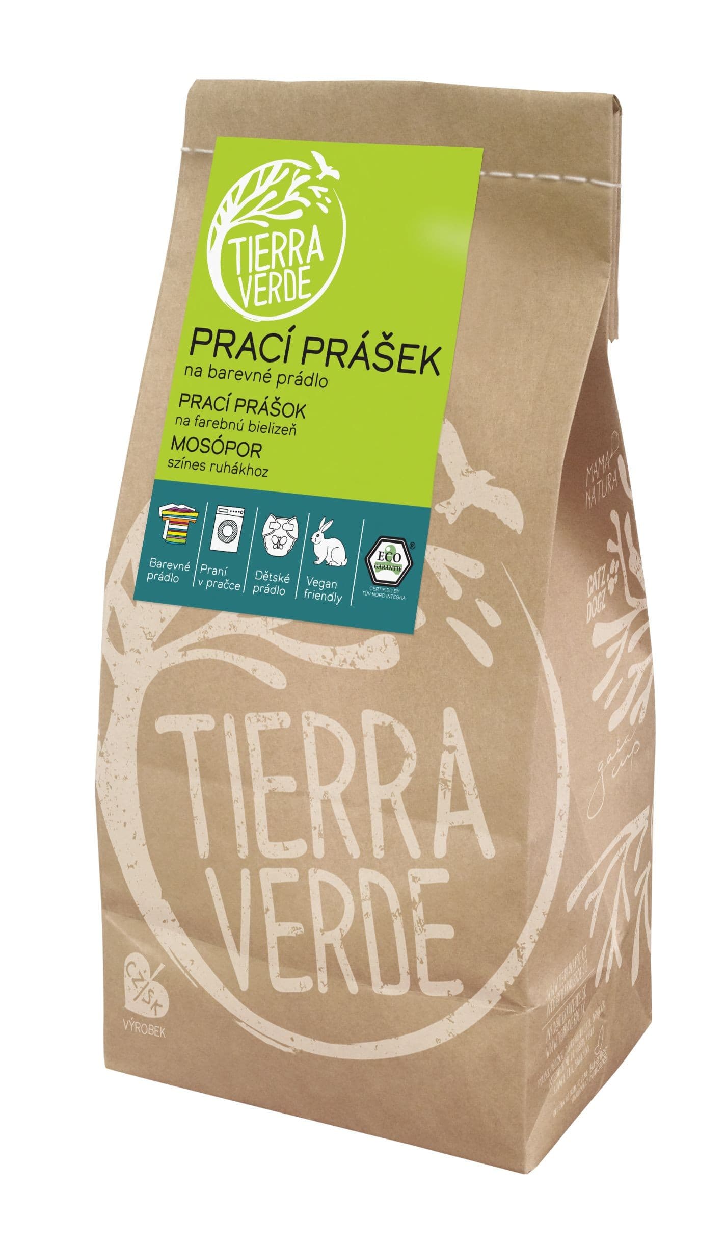 TierraVerde Prací prášek na barevné prádlo 850g