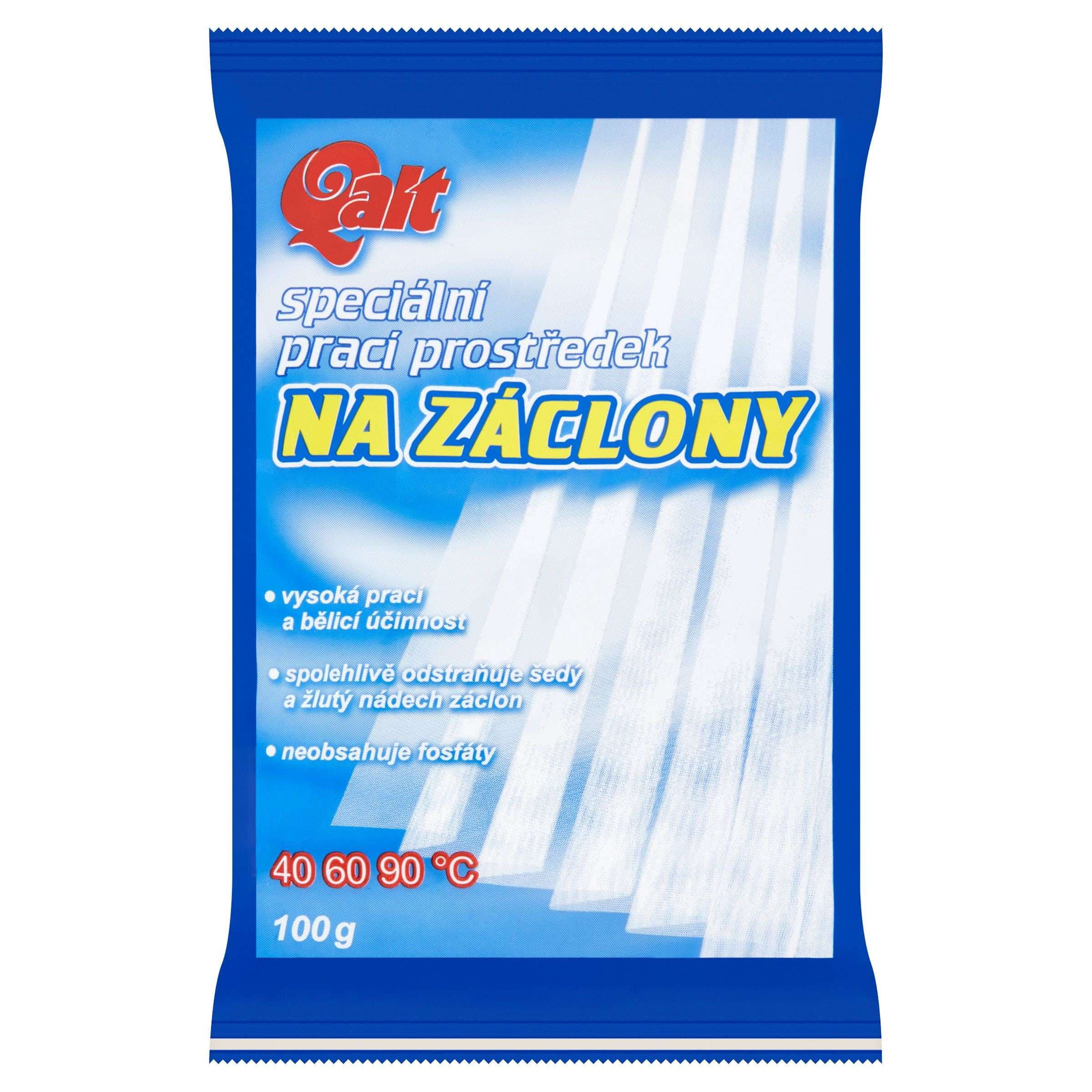 Qalt Speciální prací prostředek na záclony 100 g