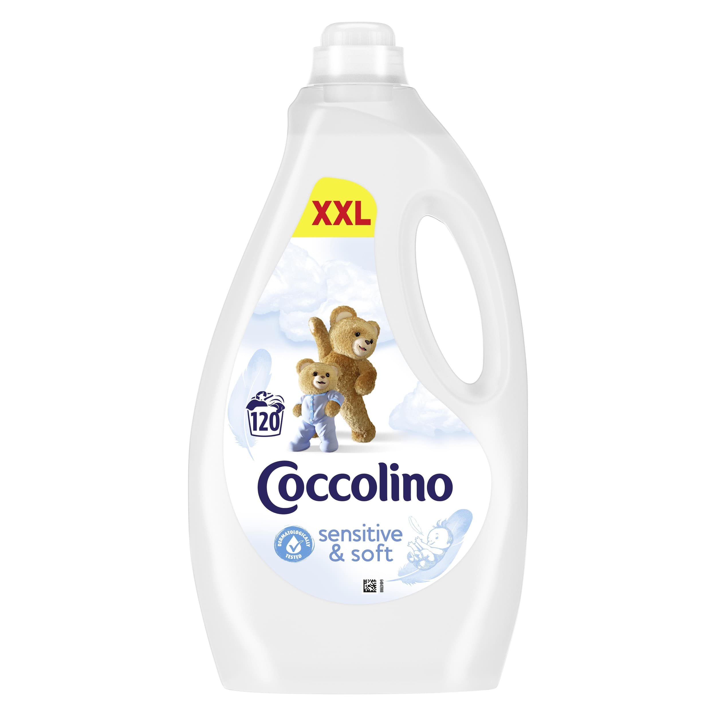 Coccolino aviváž Sensitive Pure 3l 120 dávek