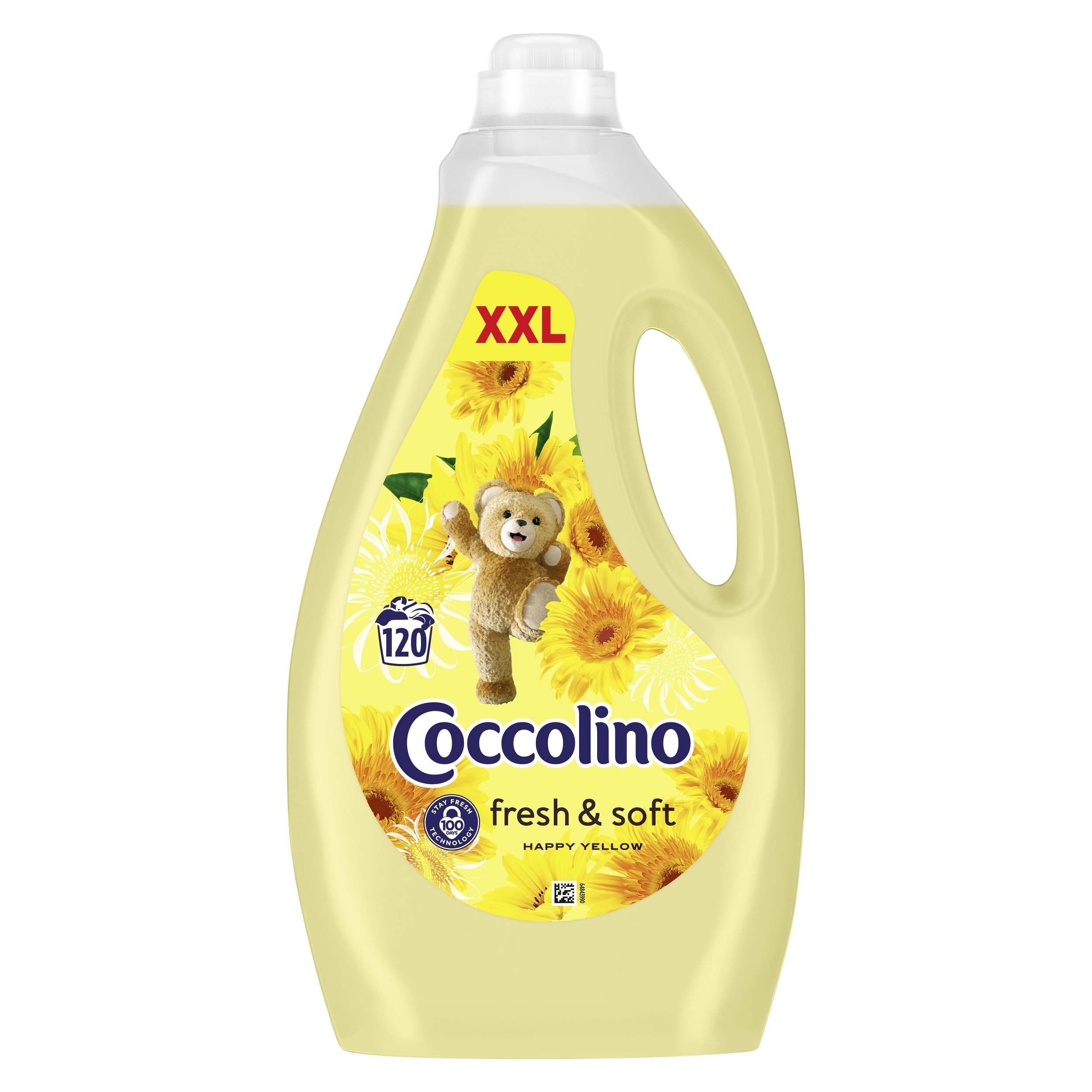Coccolino aviváž Happy Yellow 3l 120 dávek