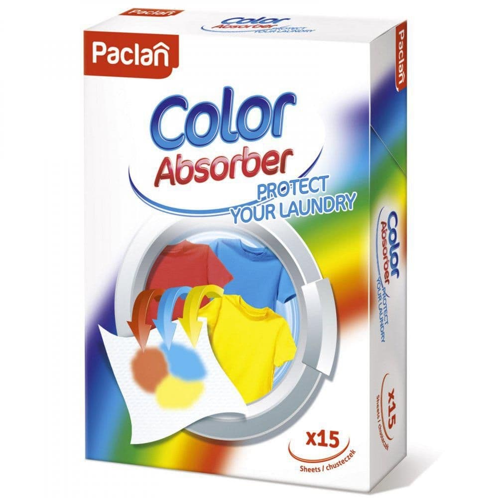 Paclan ubrousky do pračky proti zbarvení prádla - Color Catcher 15ks