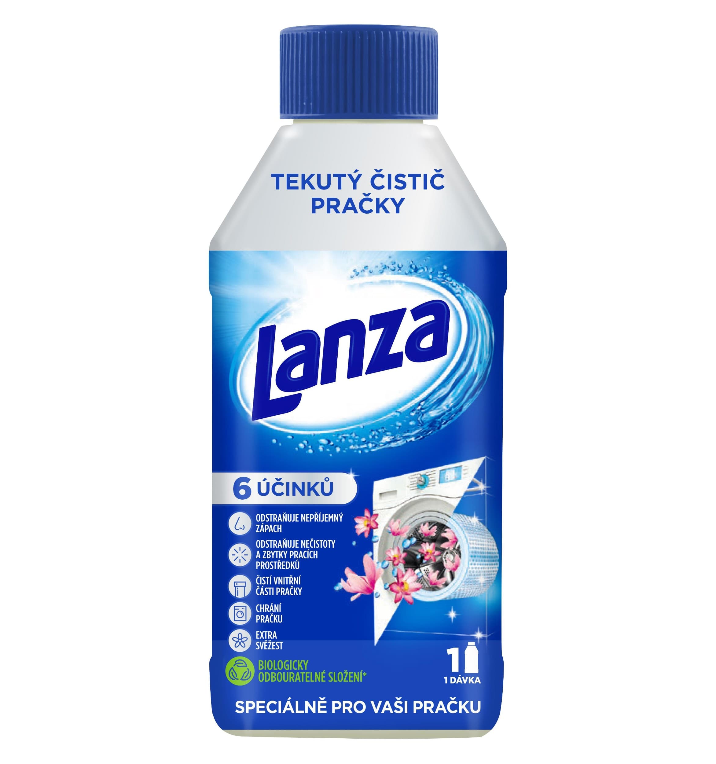 Lanza Original Tekutý čistič pračky 250 ml