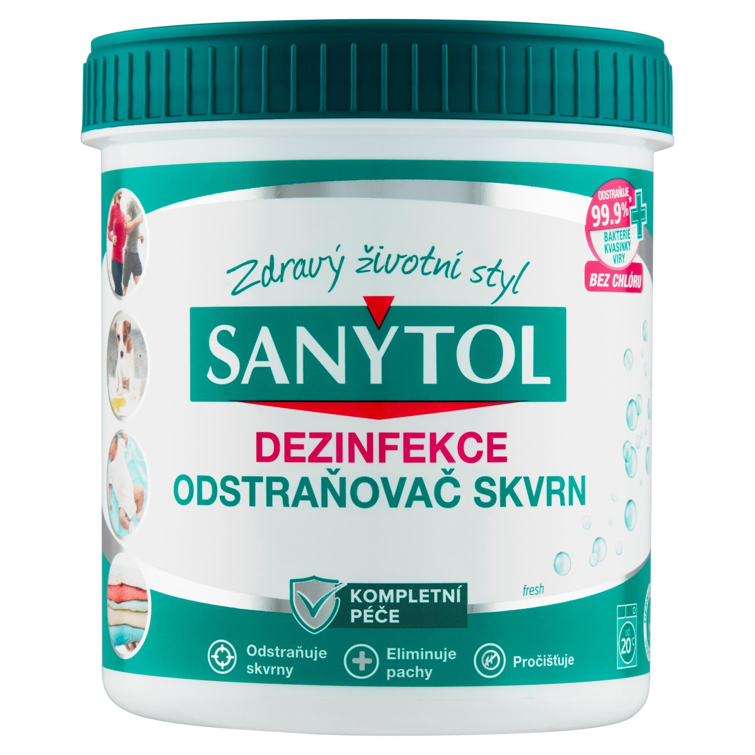 Sanytol Dezinfekce odstraňovač skvrn 450 g