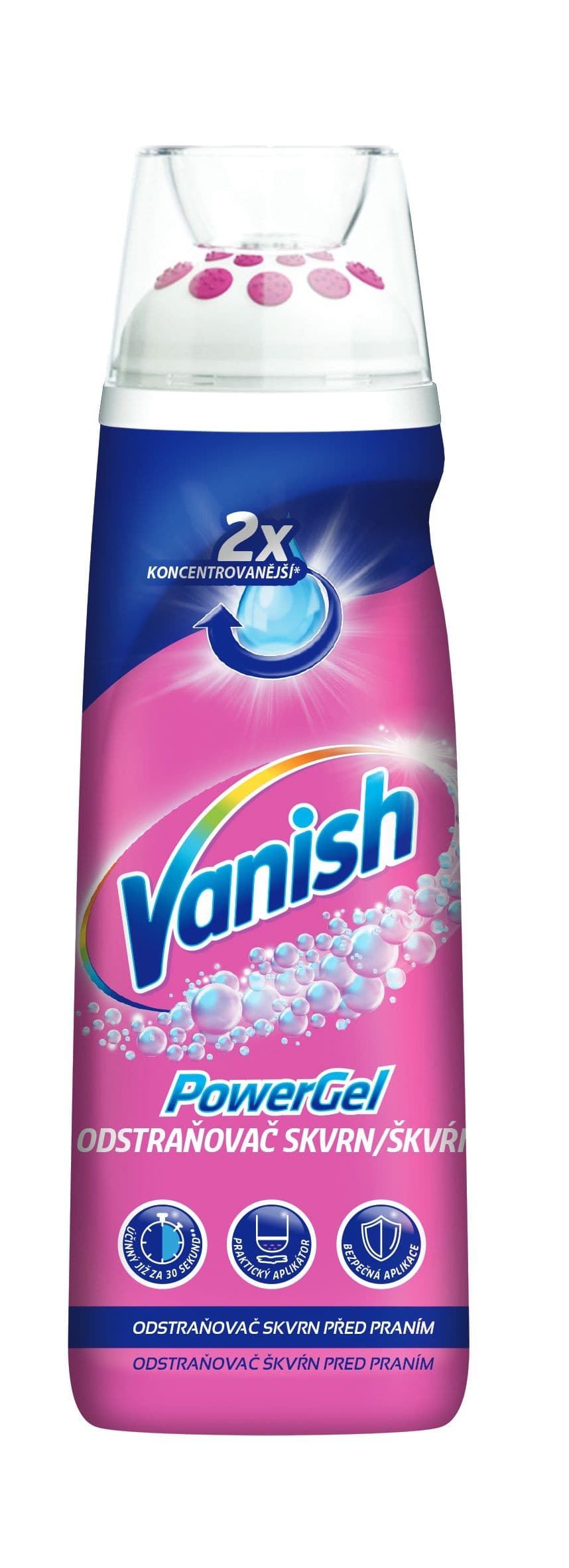 Vanish Powergel Nový odstraňovač skvrn před praním 200 ml