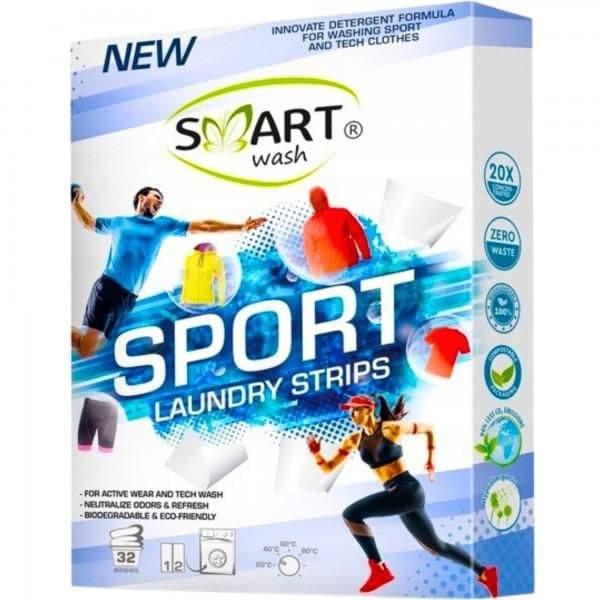 SMART wash Sport ubrousky na praní 32 ks