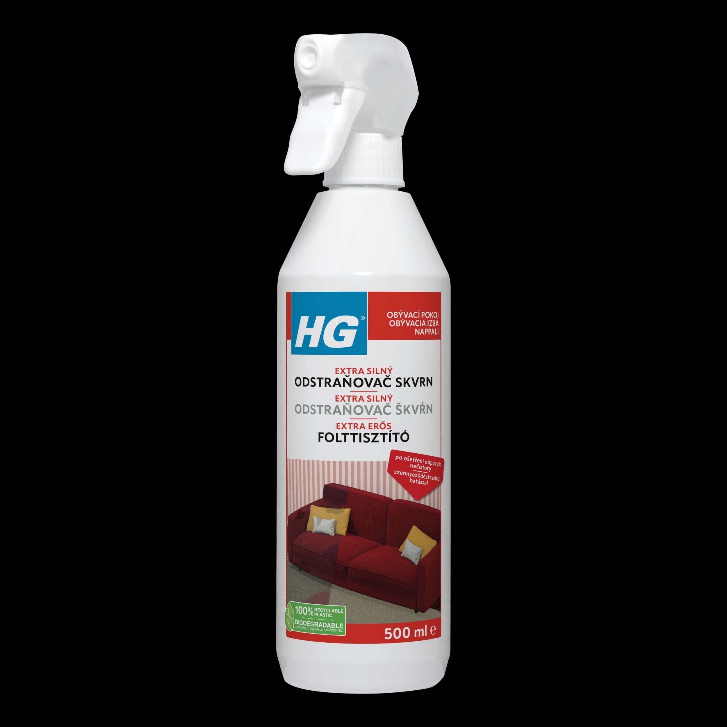 HG Extra silný čistič skvrn 500 ml